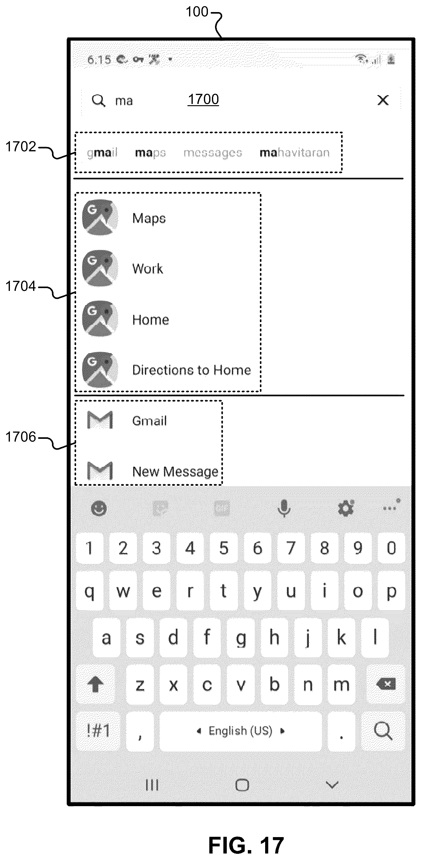 Patent US12099563 Figure 17 – On-device functionality using remote system updates
