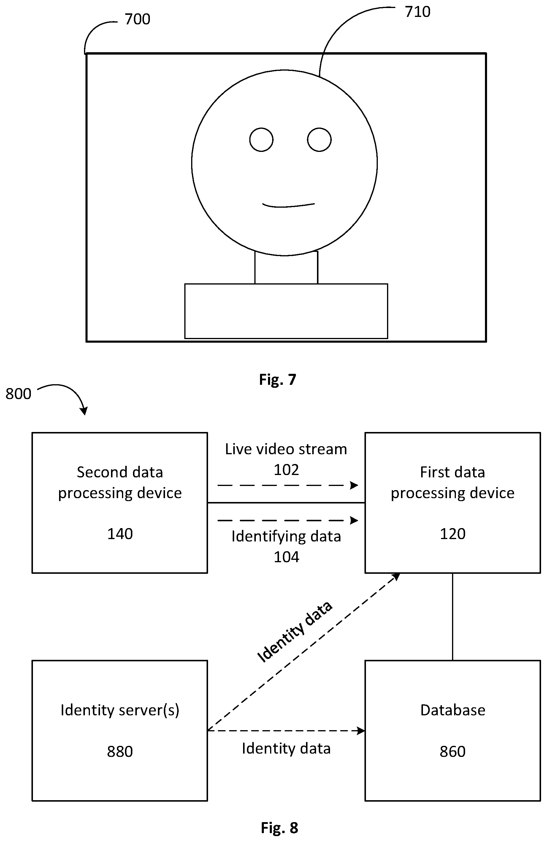 Patent US12099585 Figure 5 – Remotely verifying an identity of a person