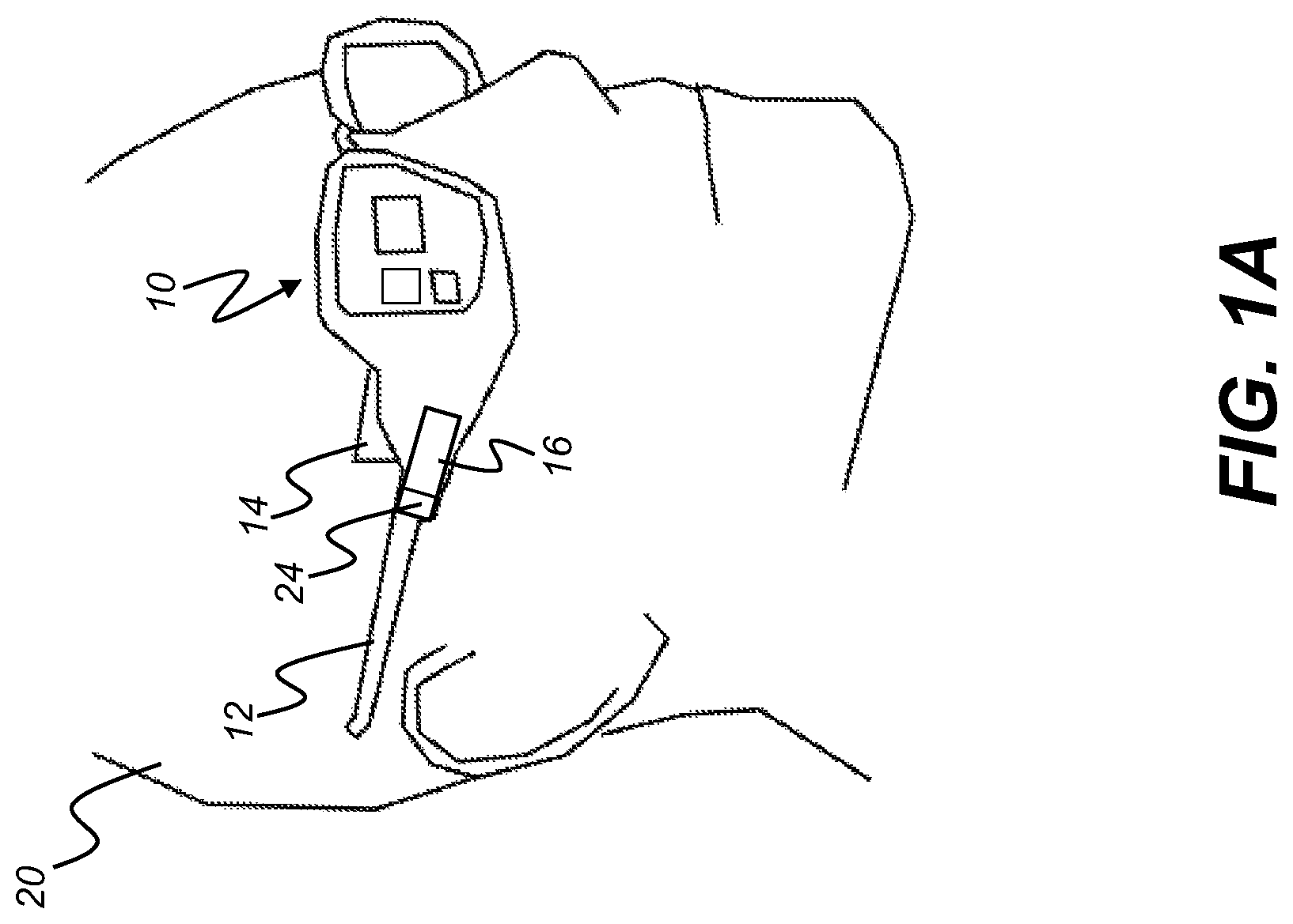 Patent US12099589 Figure 1 – Method for unlocking an electronic device