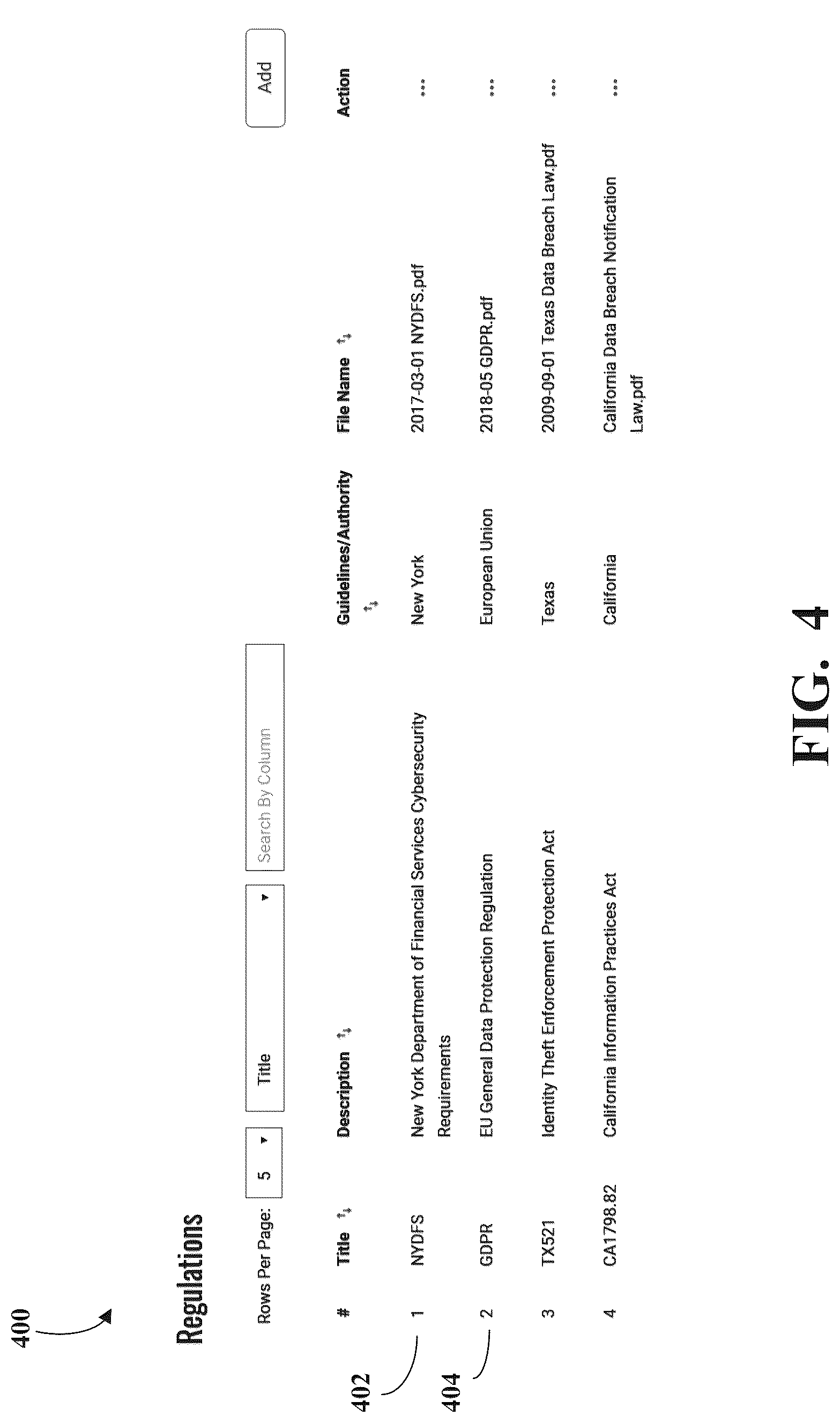 Patent US12099600 Figure 4 – Breach response data management system and method