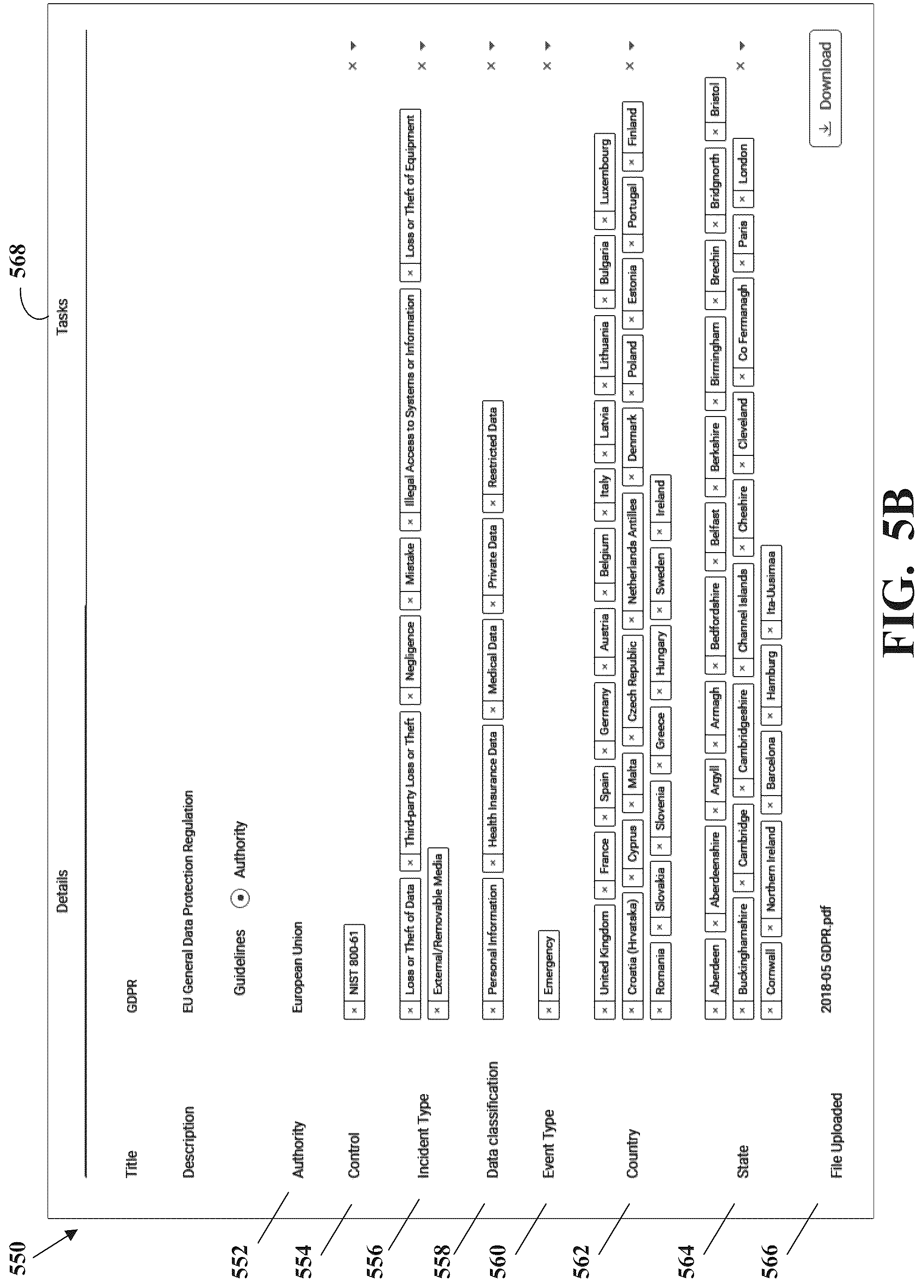 Patent US12099600 Figure 6 – Breach response data management system and method