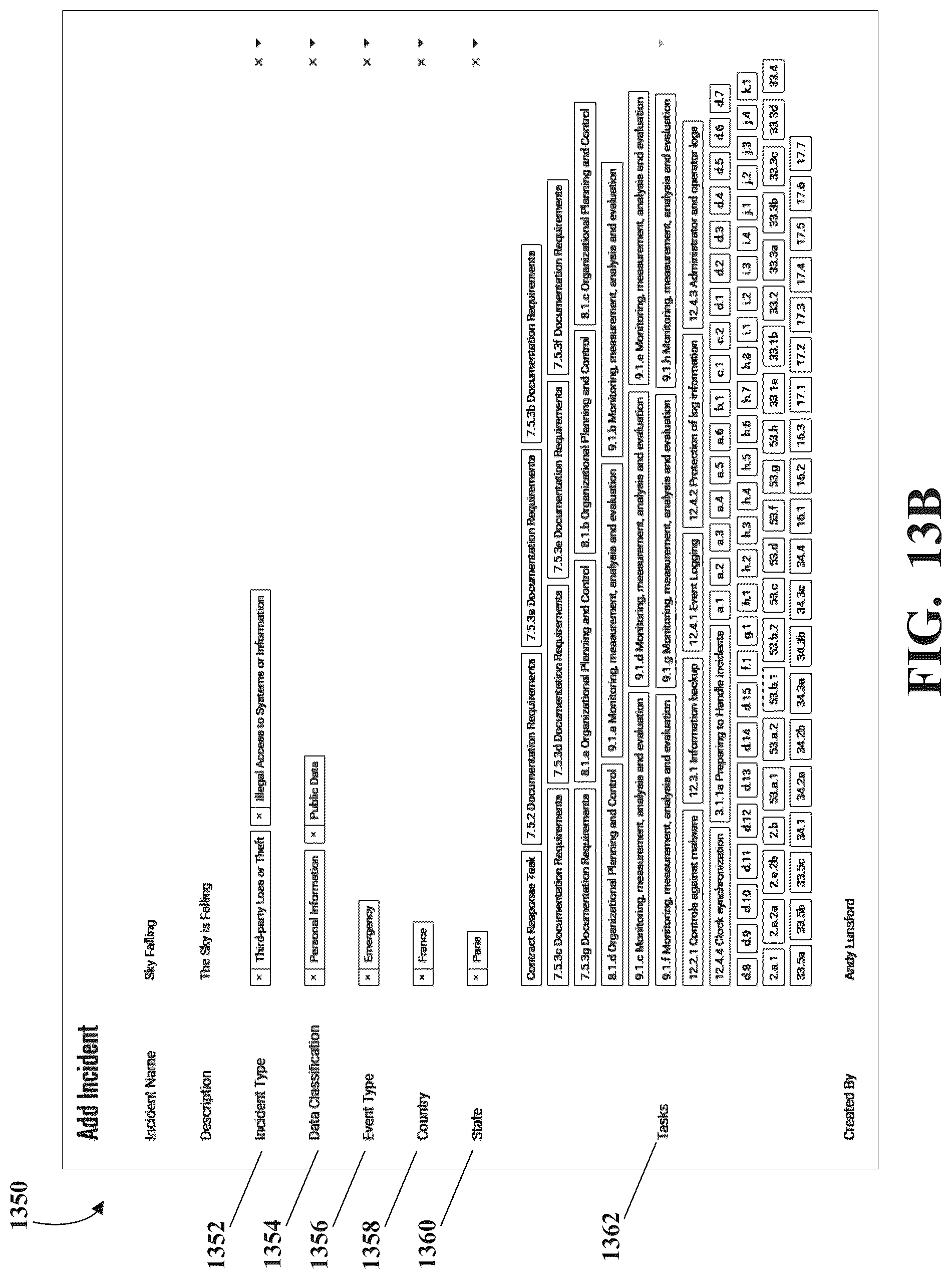 Patent US12099600 Figure 16 – Breach response data management system and method