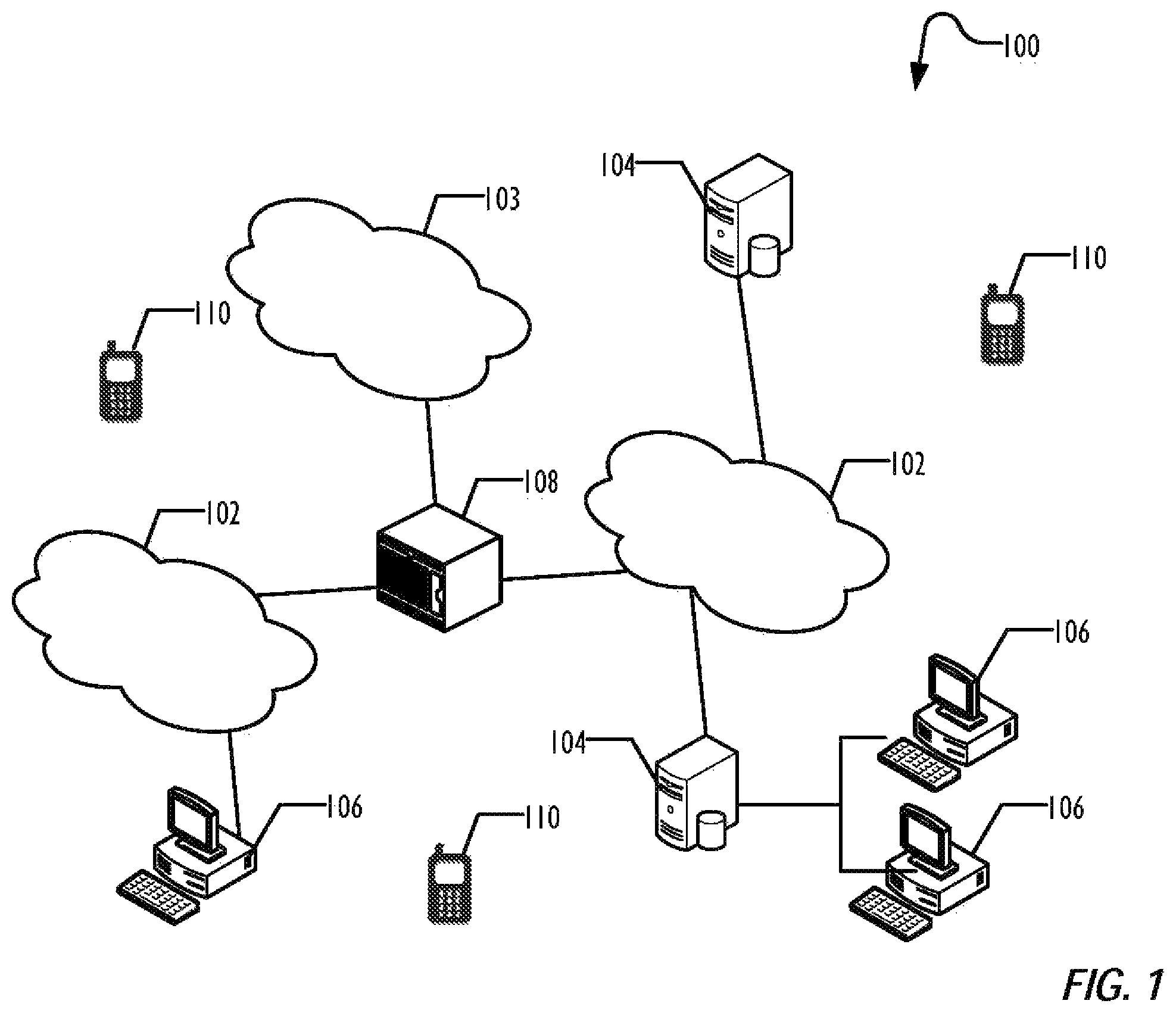 Patent US12099603 Figure 1 – System and method to detect domain generation algorithm malware and systems infected by such malware