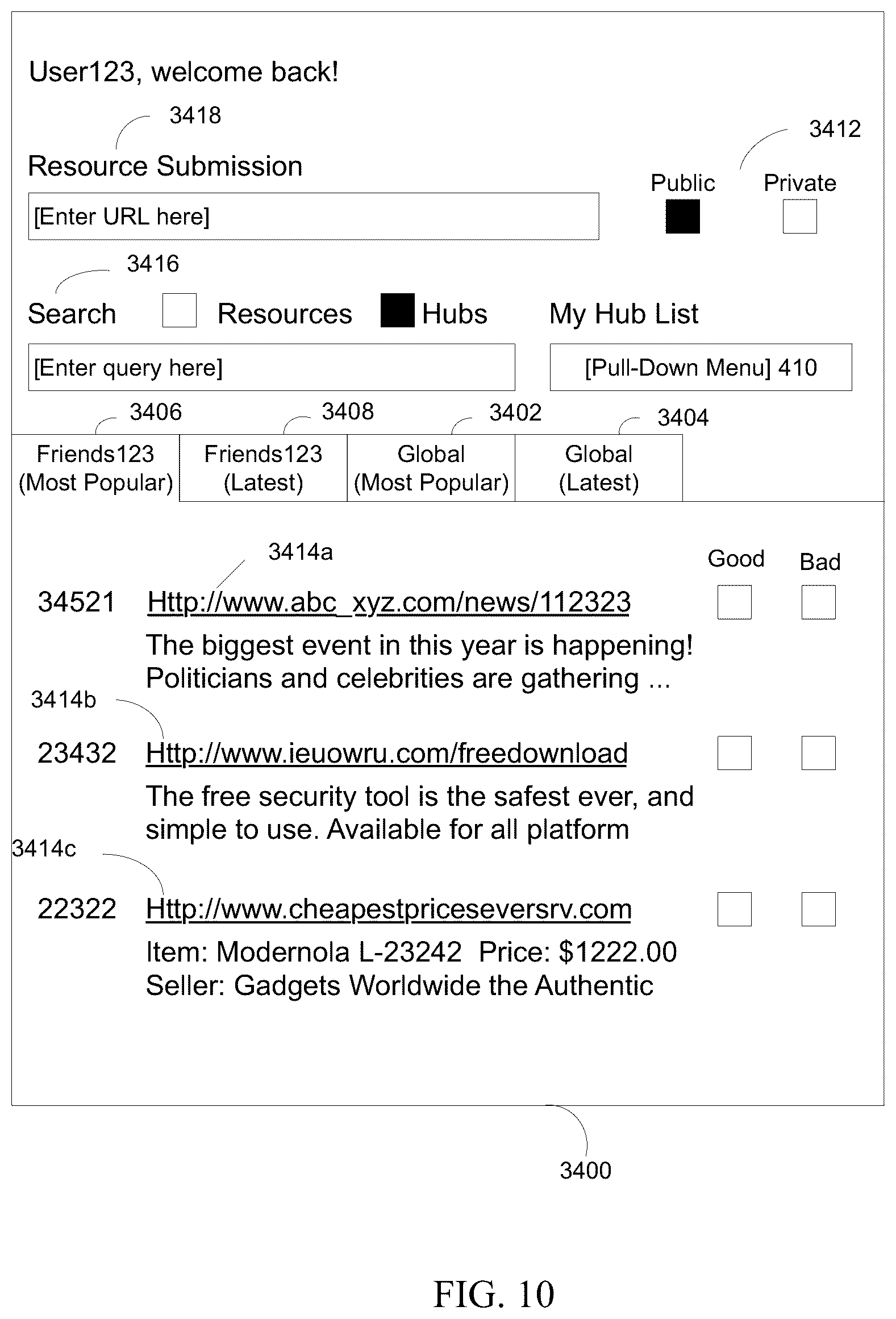 Patent US12099607 Figure 10 – Trust network effect