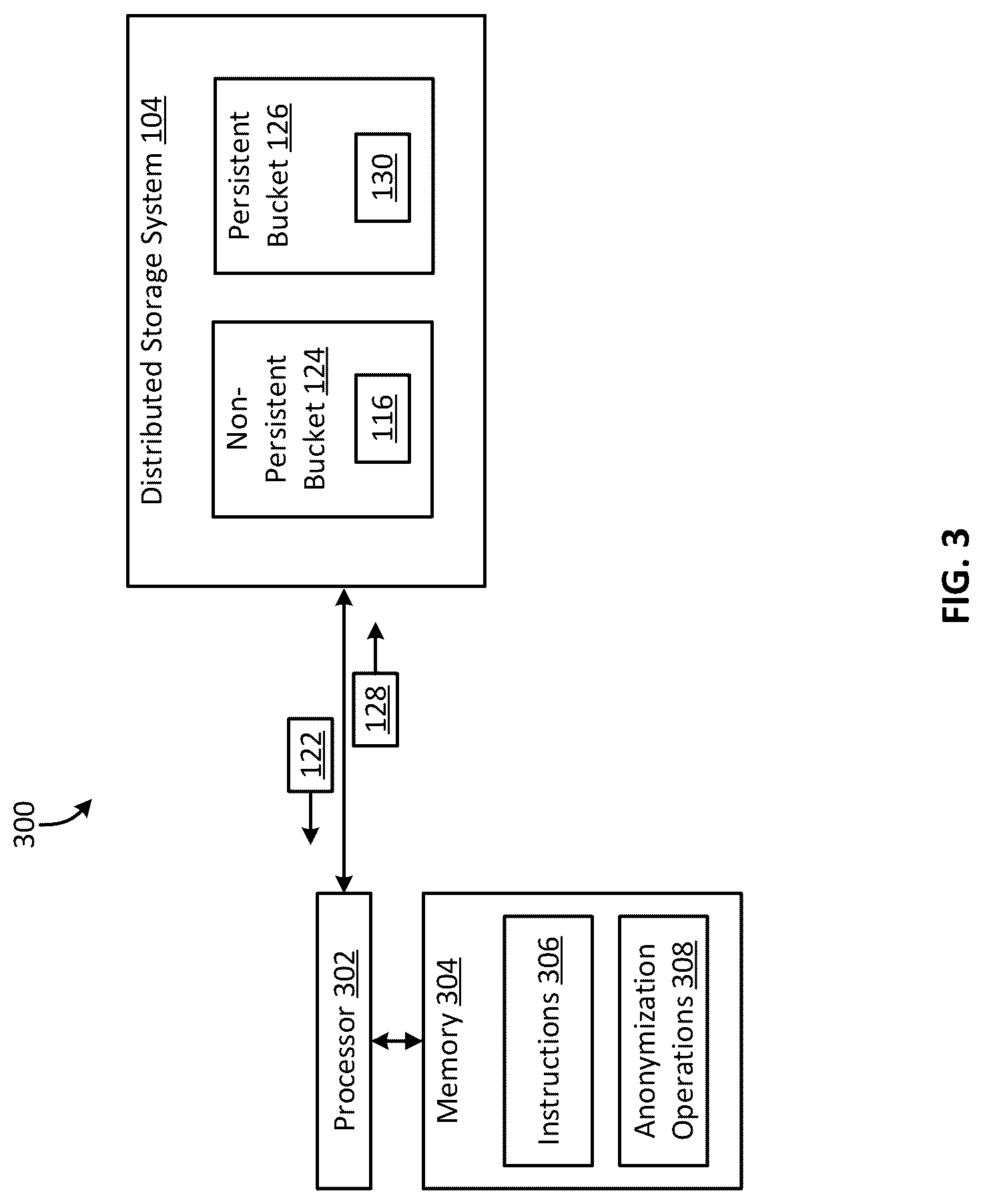 Patent US12099633 Figure 3 – Automatically anonymizing data in a distributed storage system