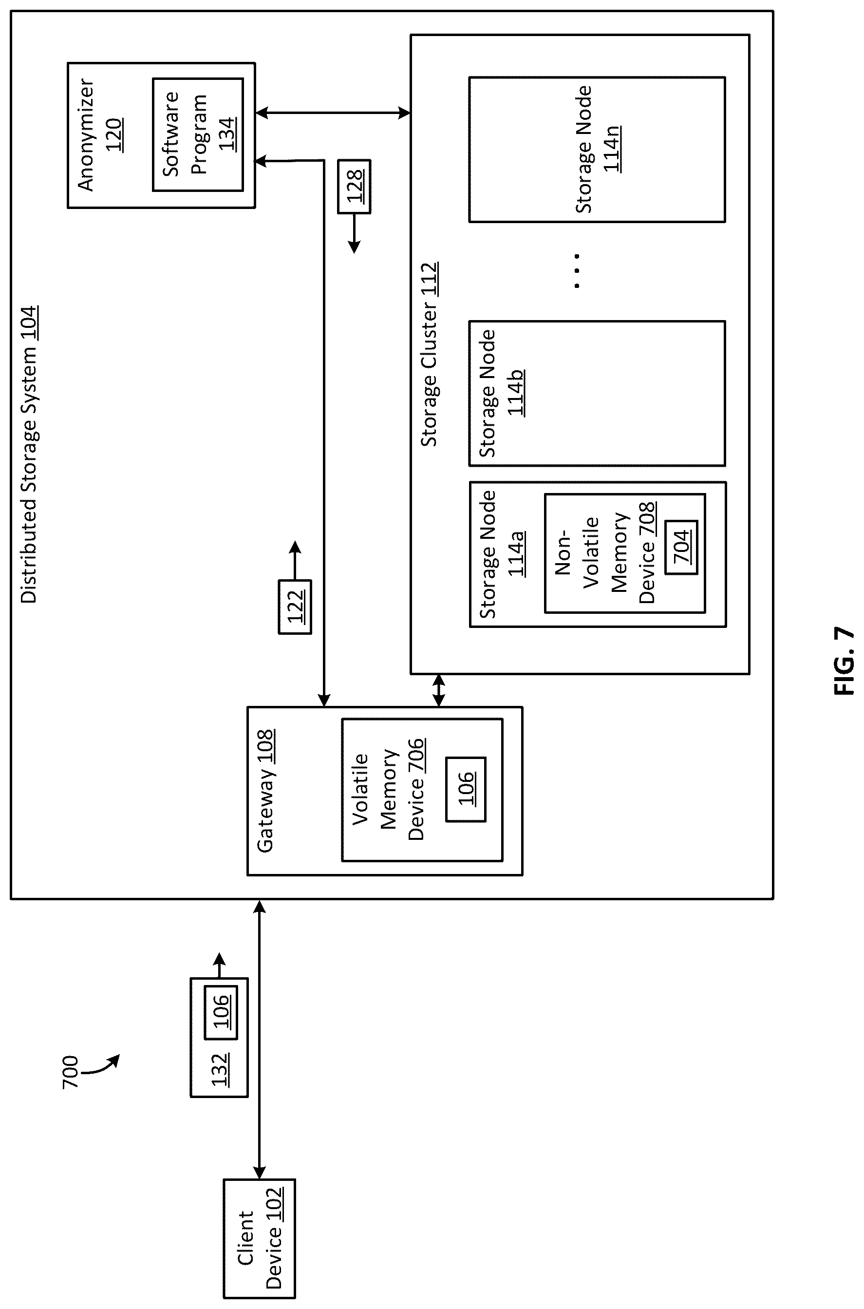 Patent US12099633 Figure 7 – Automatically anonymizing data in a distributed storage system