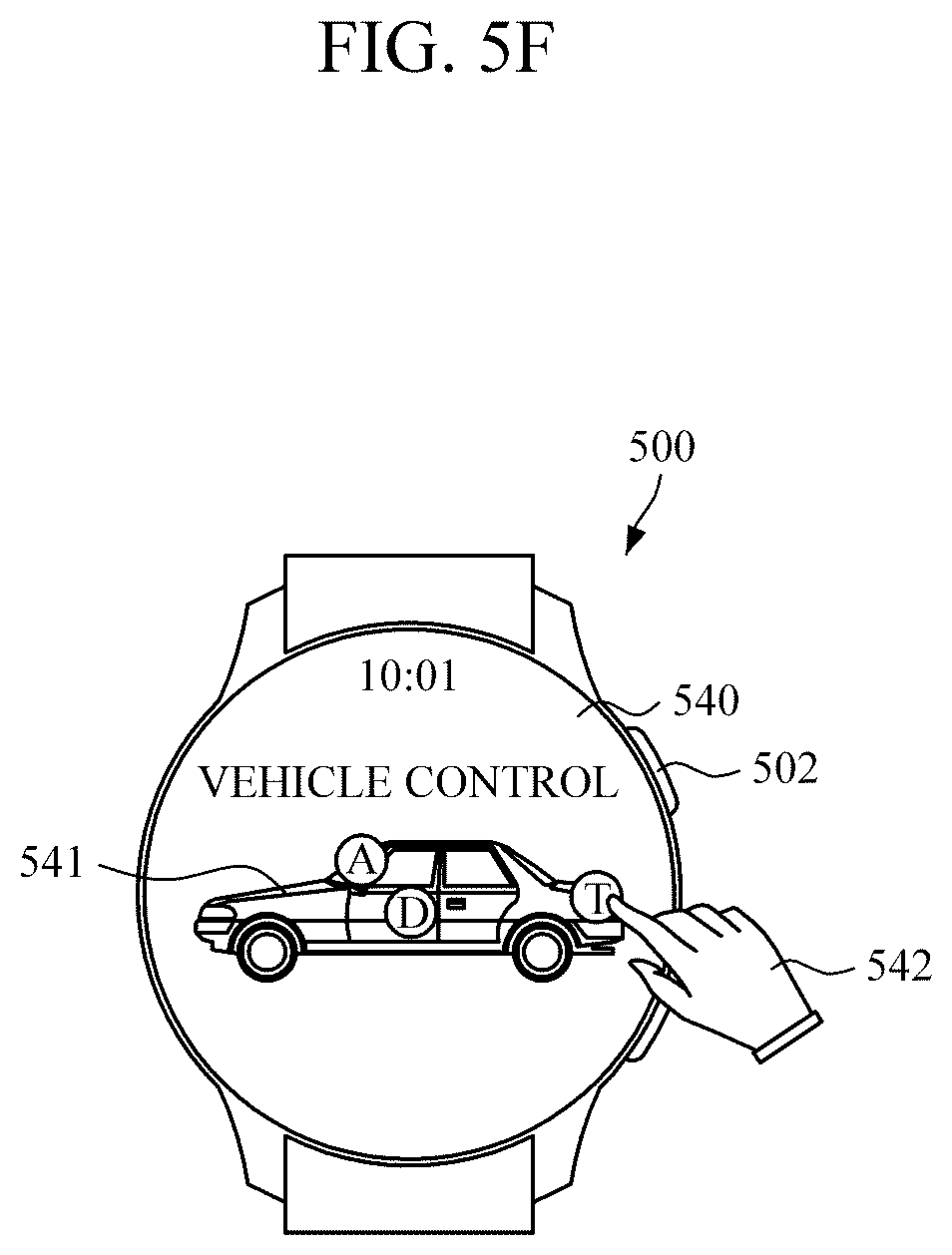Patent US12099647 Figure 17 – Electronic device for controlling a user interface via a biometric sensor and control method using the same