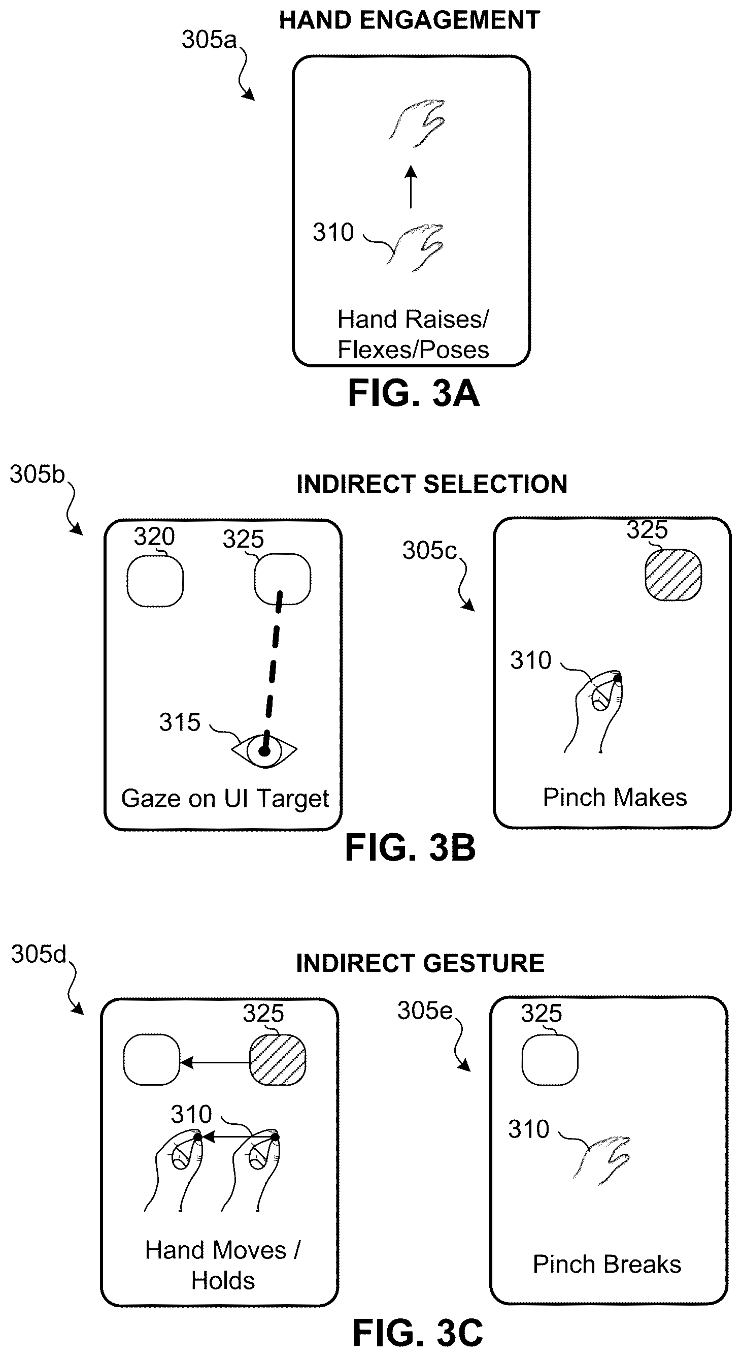Patent US12099653 Figure 2 – User interface response based on gaze-holding event assessment