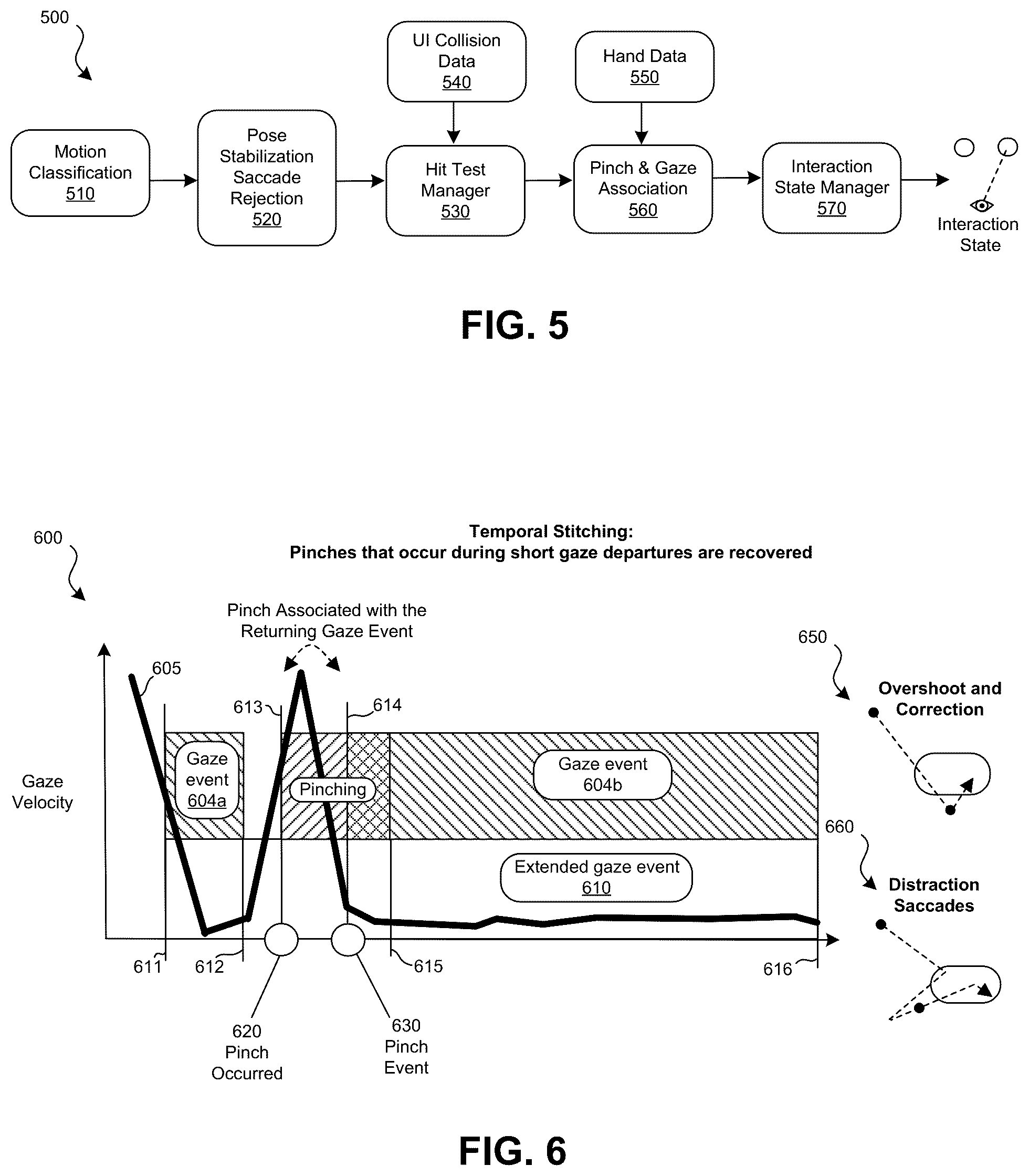 Patent US12099653 Figure 4 – User interface response based on gaze-holding event assessment