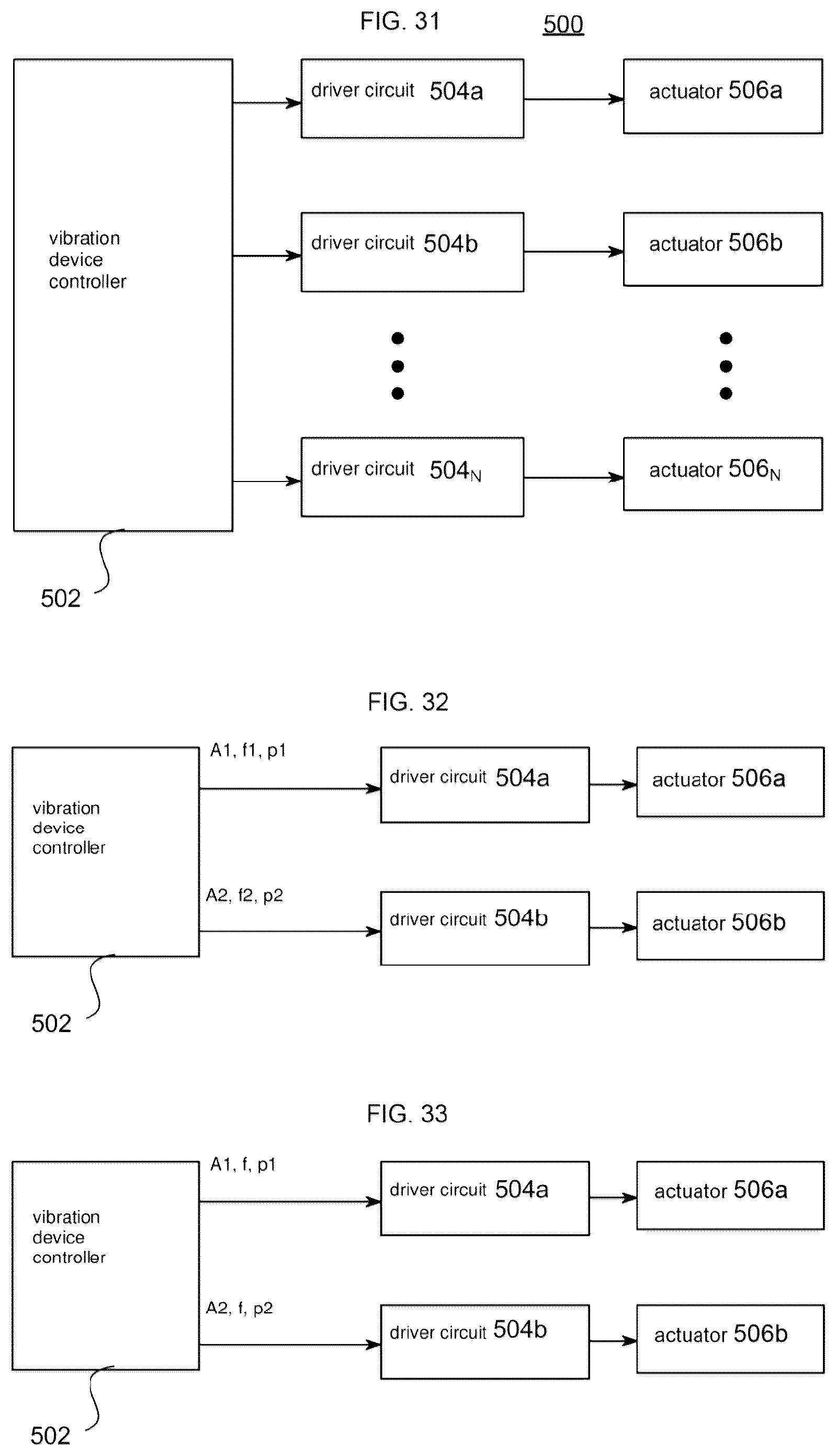 Patent US12099655 Figure 18 – Coherent phase switching and modulation of a linear actuator array