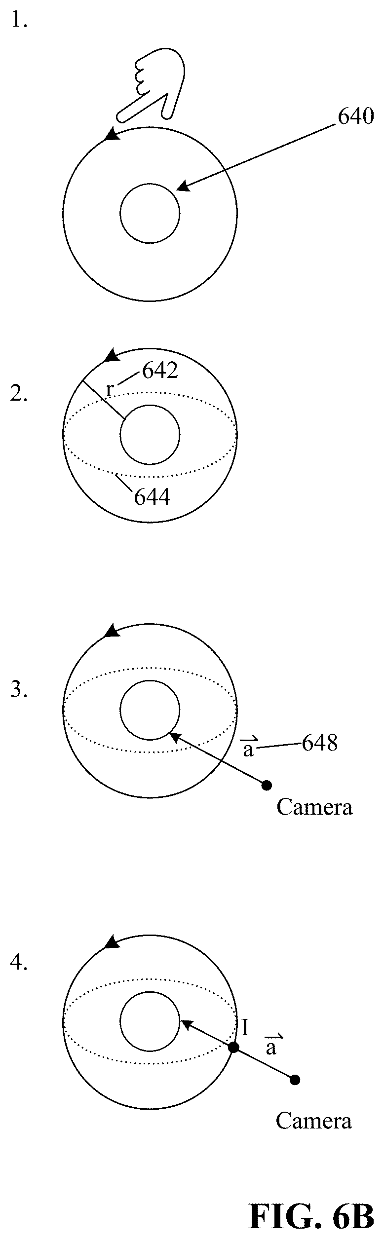 Patent US12099660 Figure 7 – User-defined virtual interaction space and manipulation of virtual cameras in the interaction space