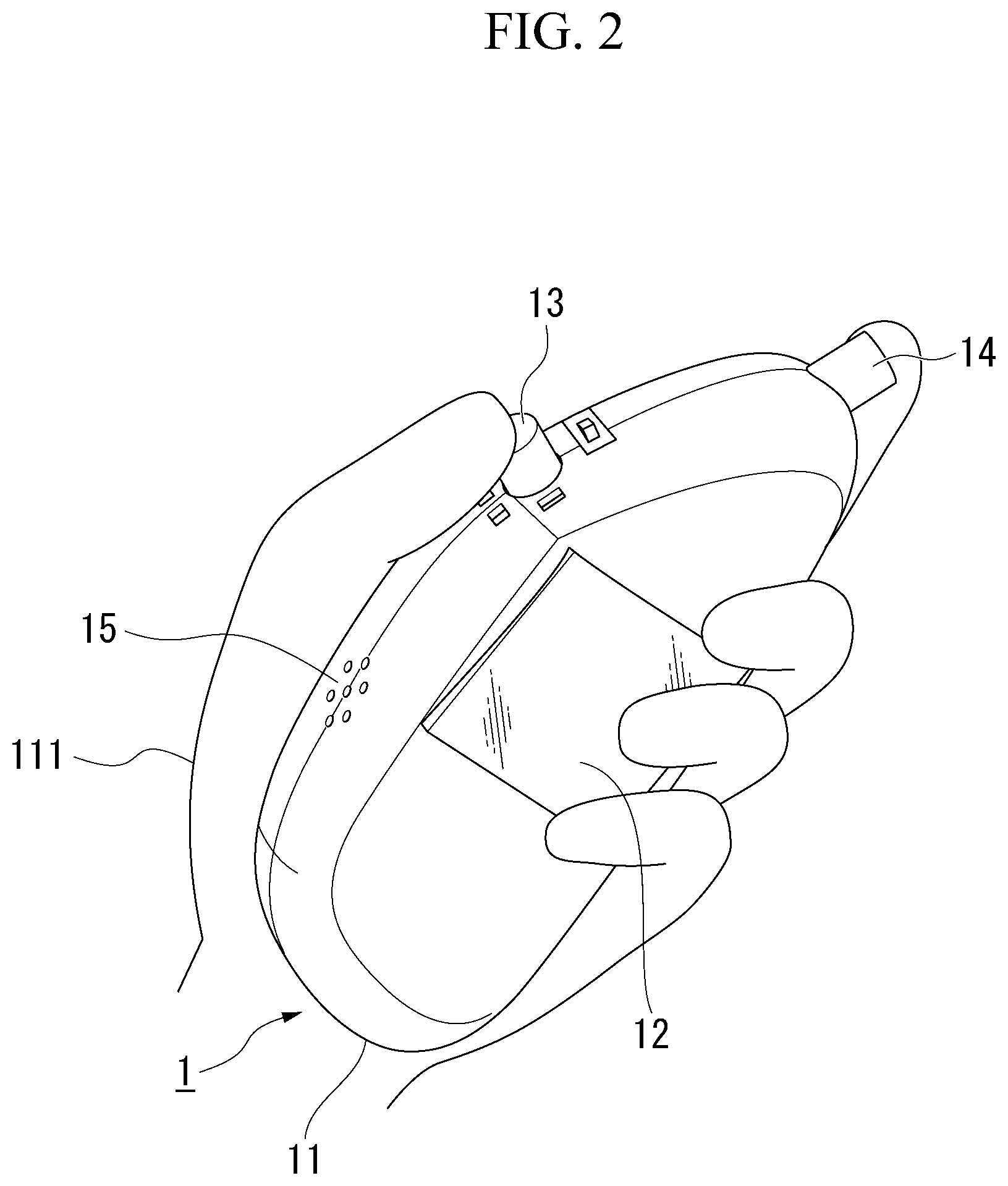 Patent US12099662 Figure 2 – Input device