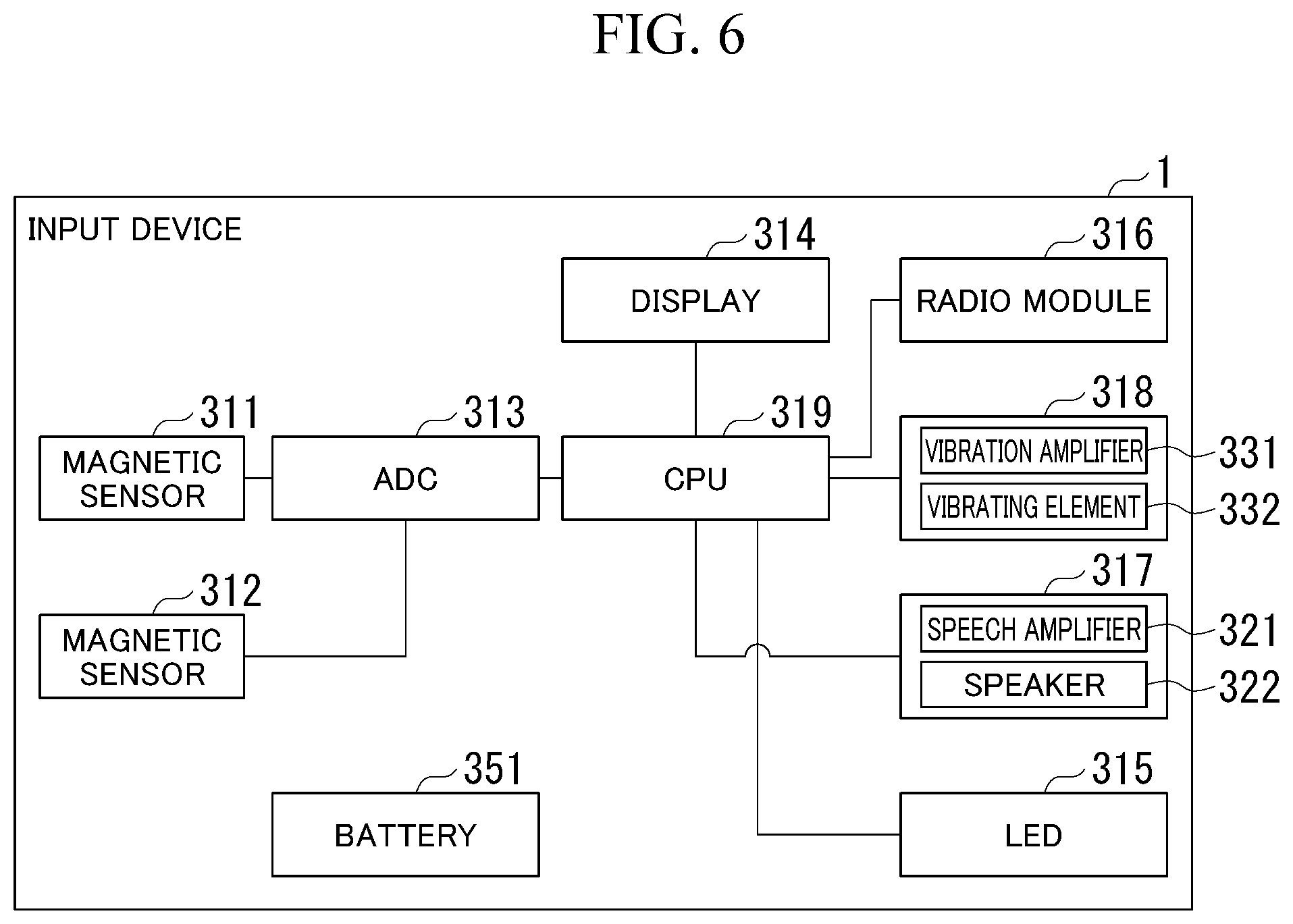 Patent US12099662 Figure 5 – Input device