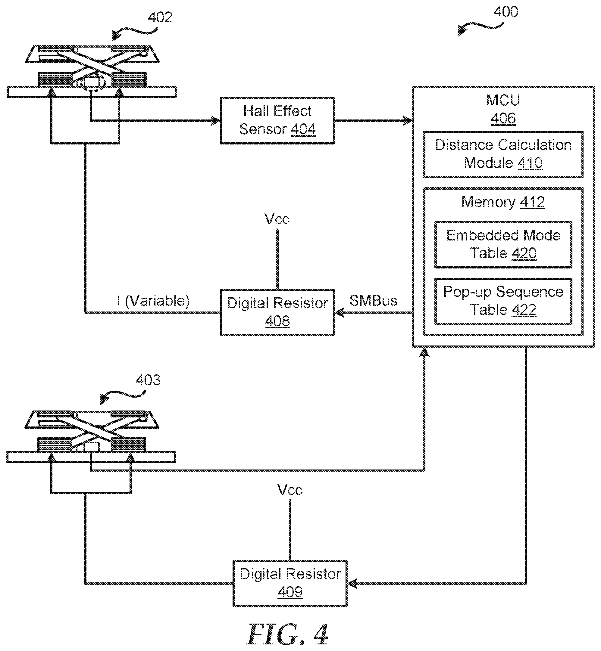 Patent US12099663 Figure 4 – Pop up customizable click feeling keys for a keyboard