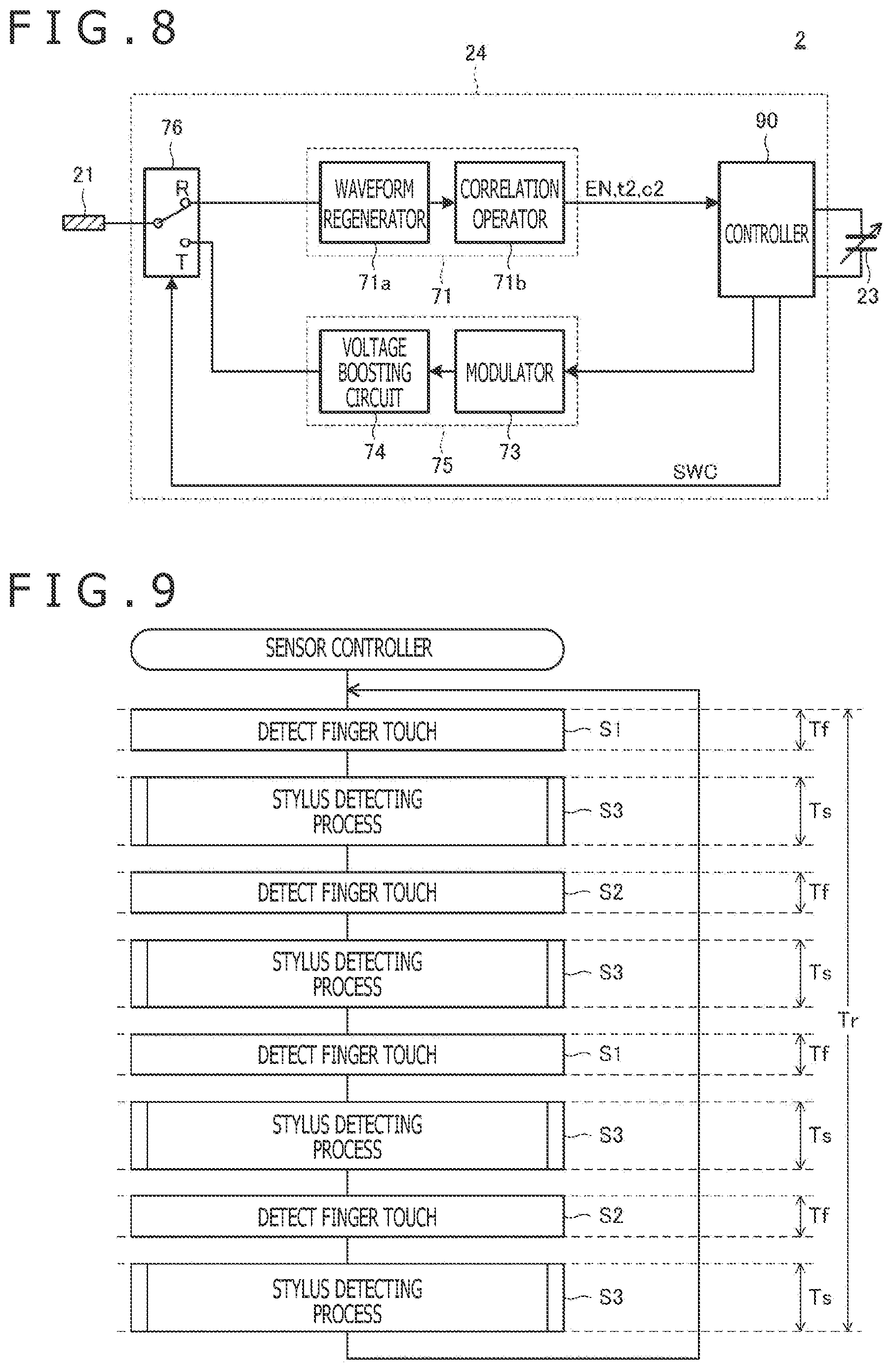 Patent US12099665 Figure 6 – Stylus and sensor controller
