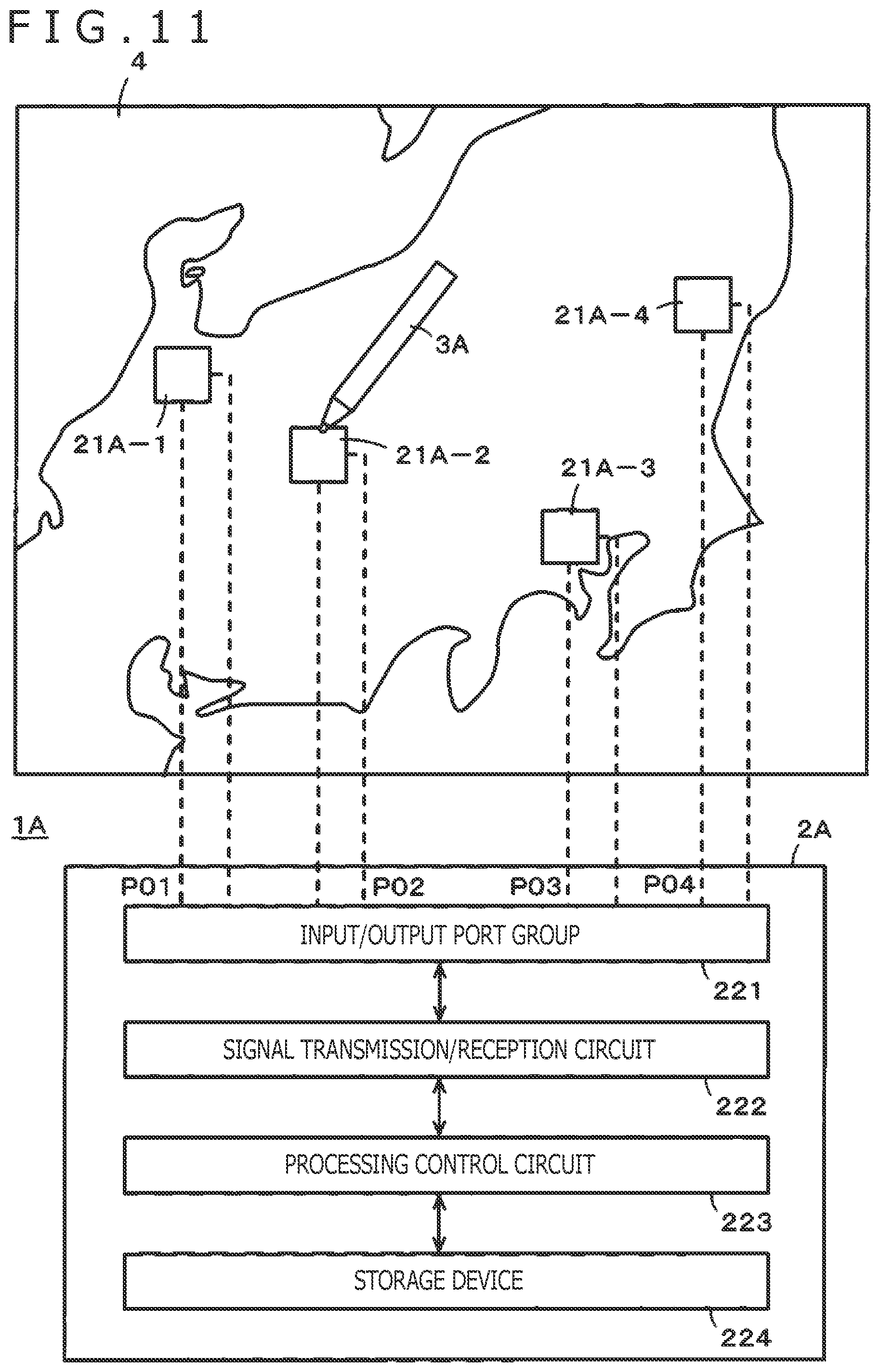 Patent US12099666 Figure 10 – Information input/output system for active pen with storage