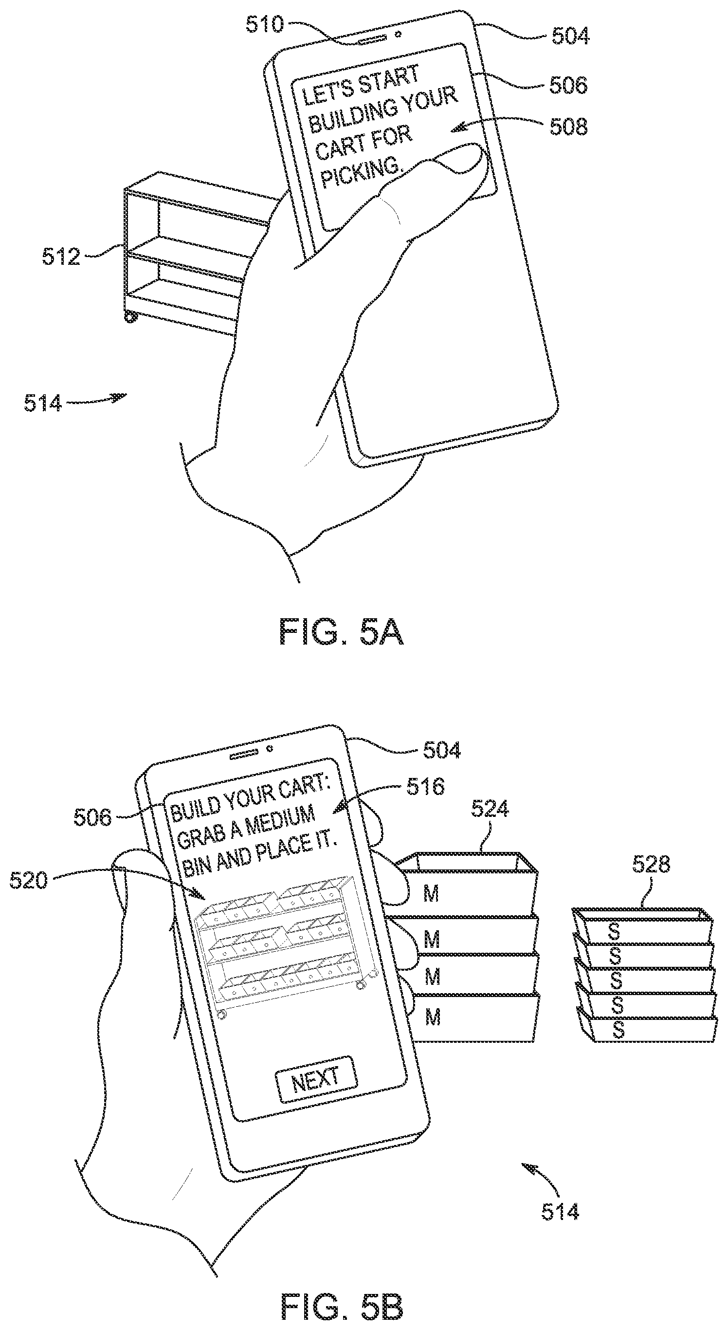 Patent US12099668 Figure 6 – Dynamic user interface mode selection based on physical activity detection