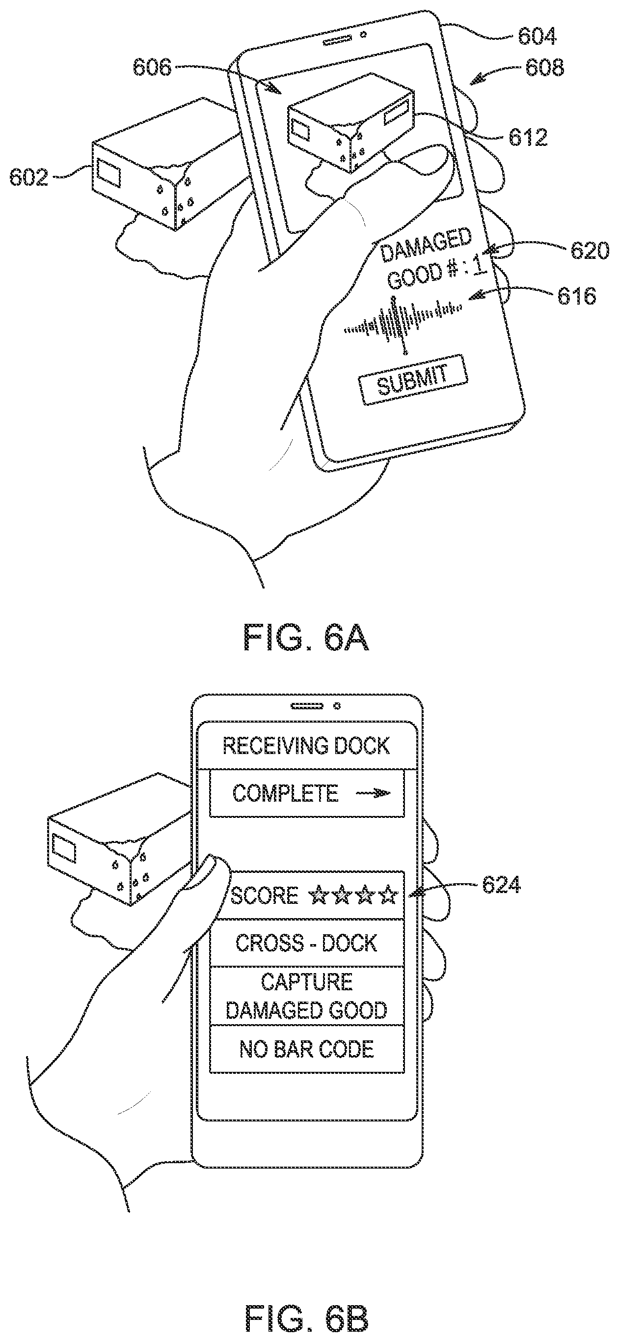 Patent US12099668 Figure 8 – Dynamic user interface mode selection based on physical activity detection