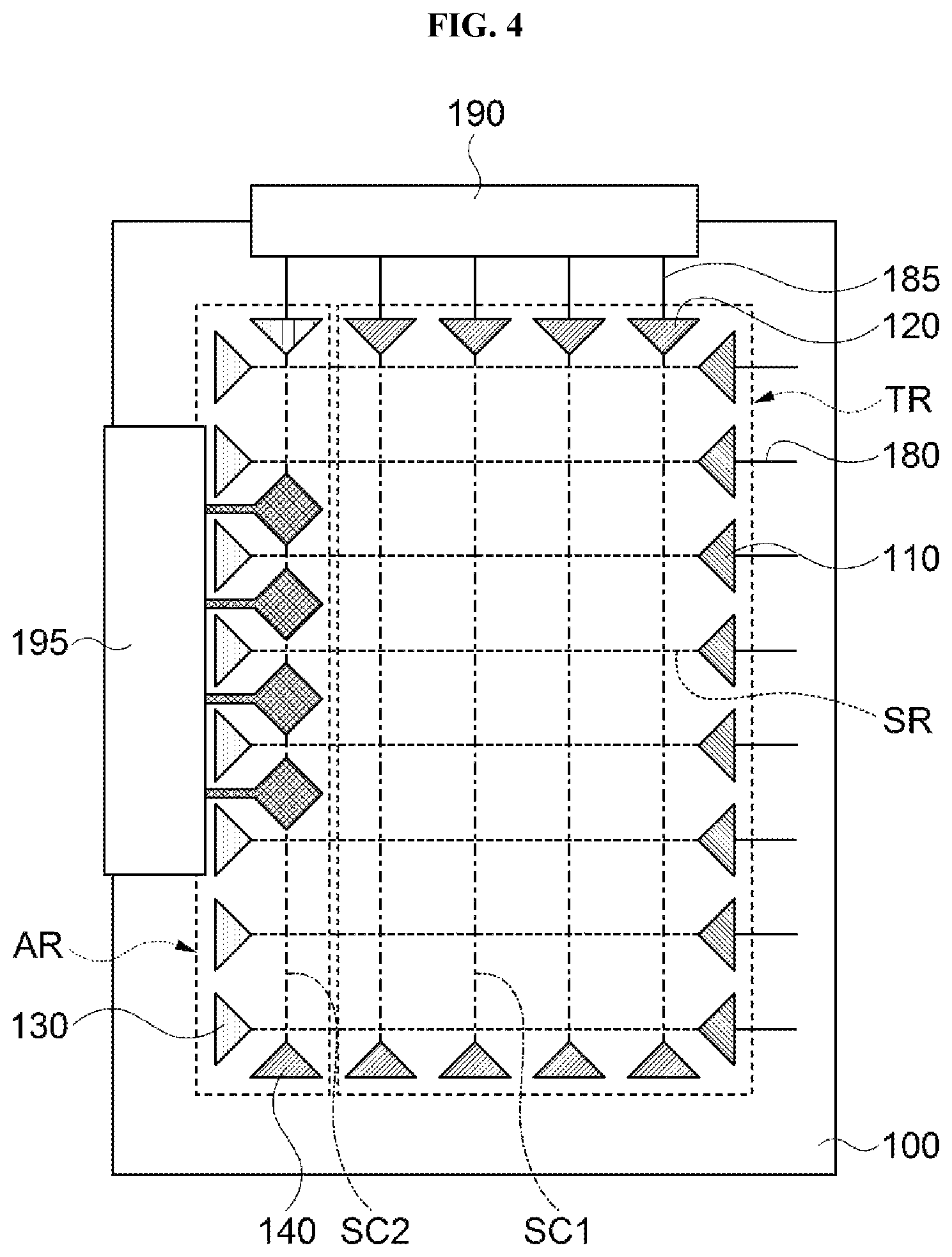 Patent US12099670 Figure 3 – Antenna-inserted electrode structure and image display device including the same