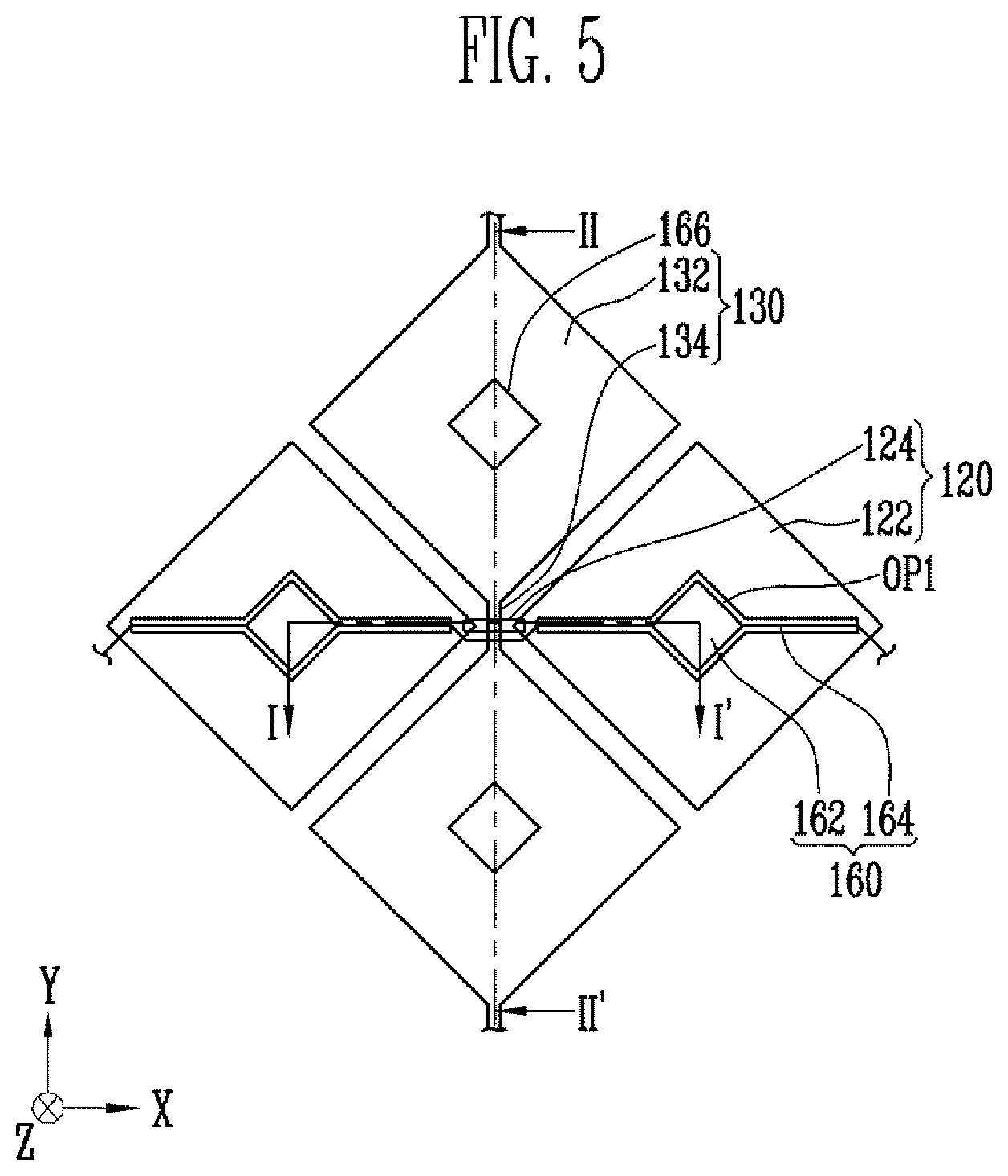 Patent US12099671 Figure 5 – Touch sensor and display device including the same