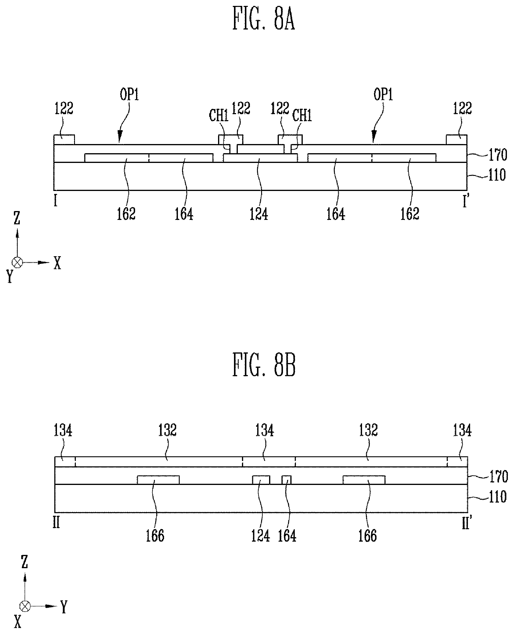 Patent US12099671 Figure 8 – Touch sensor and display device including the same