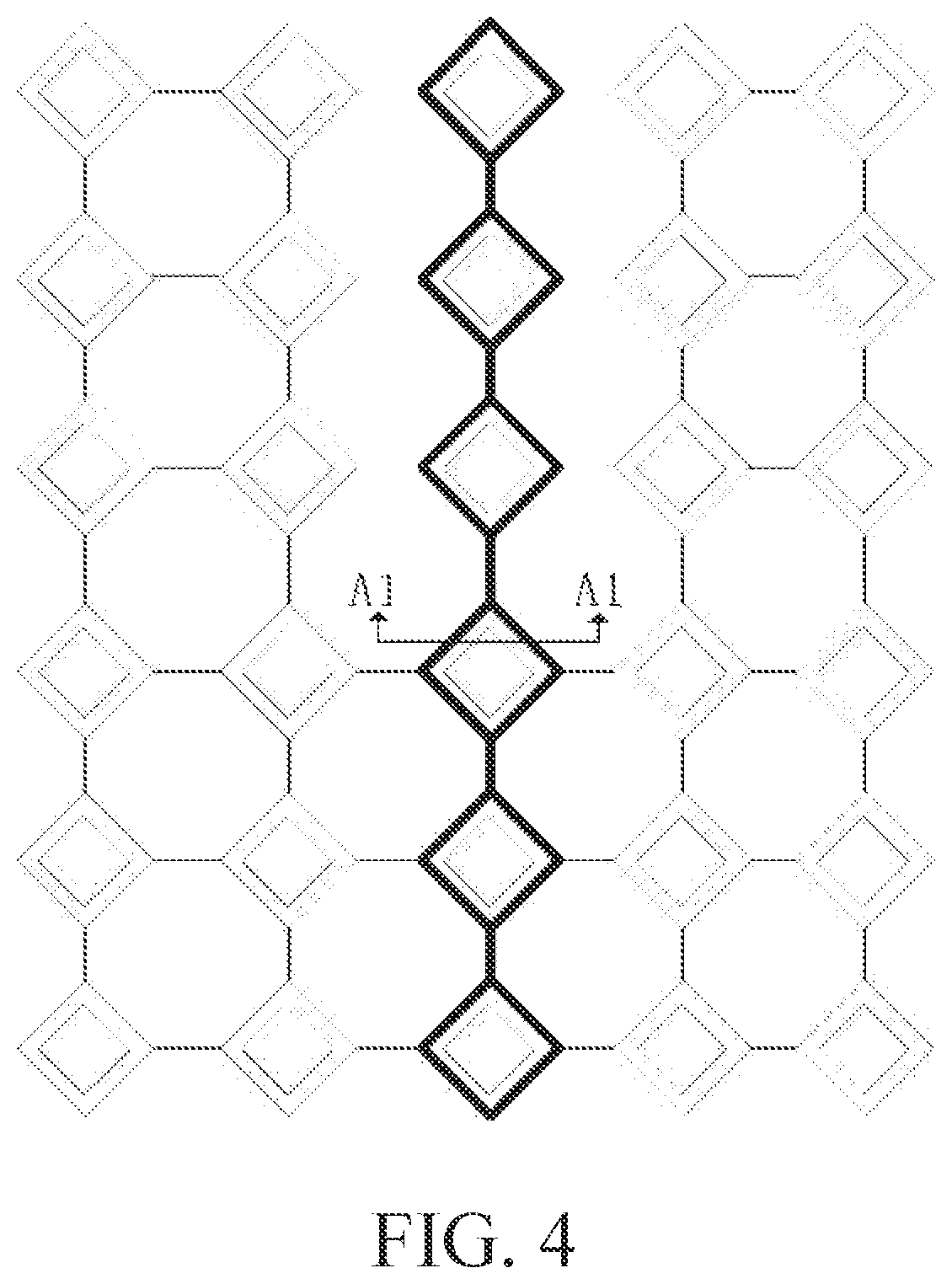 Patent US12099676 Figure 4 – Touch display panel
