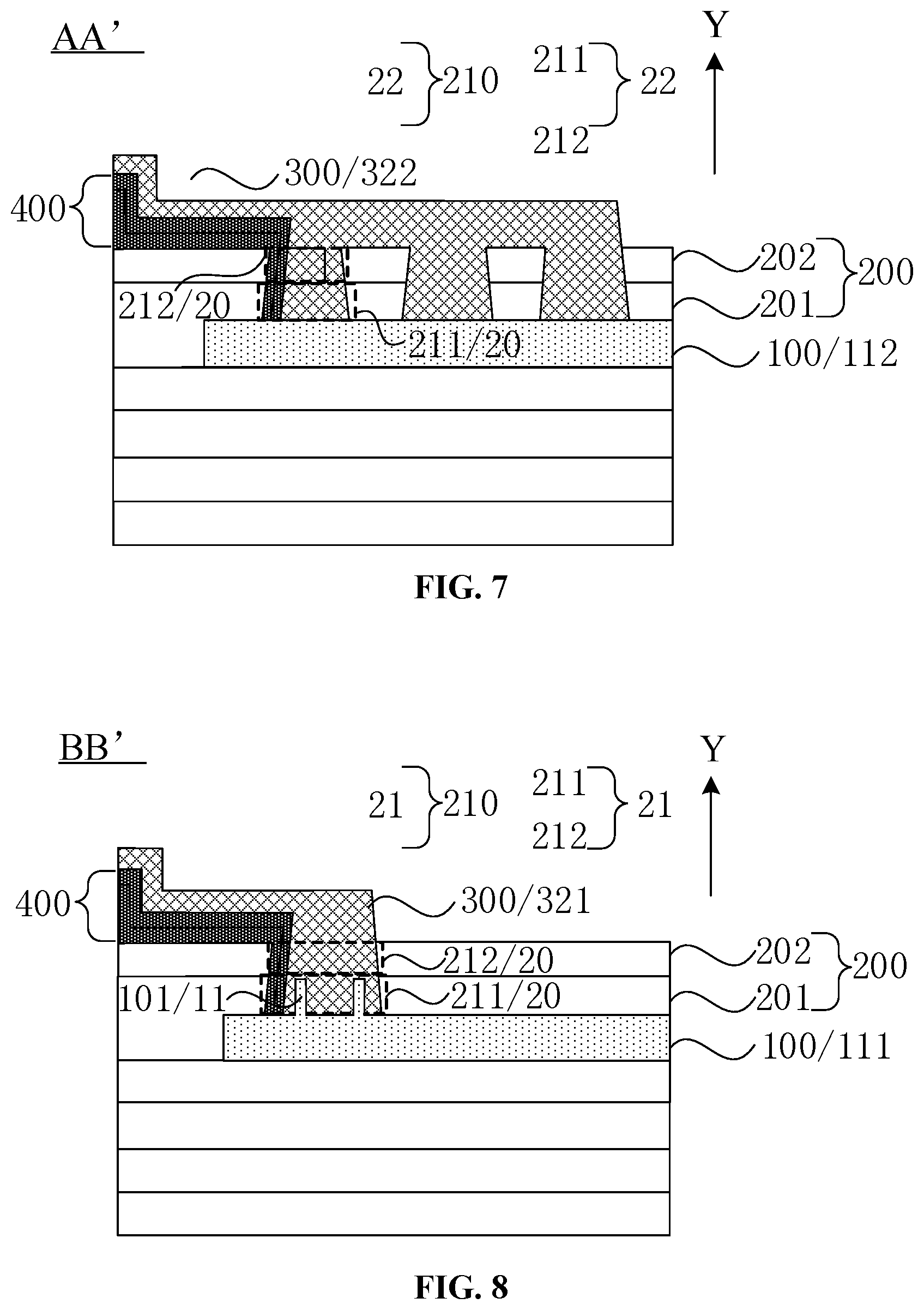 Patent US12099677 Figure 4 – Touch display panel and touch display device