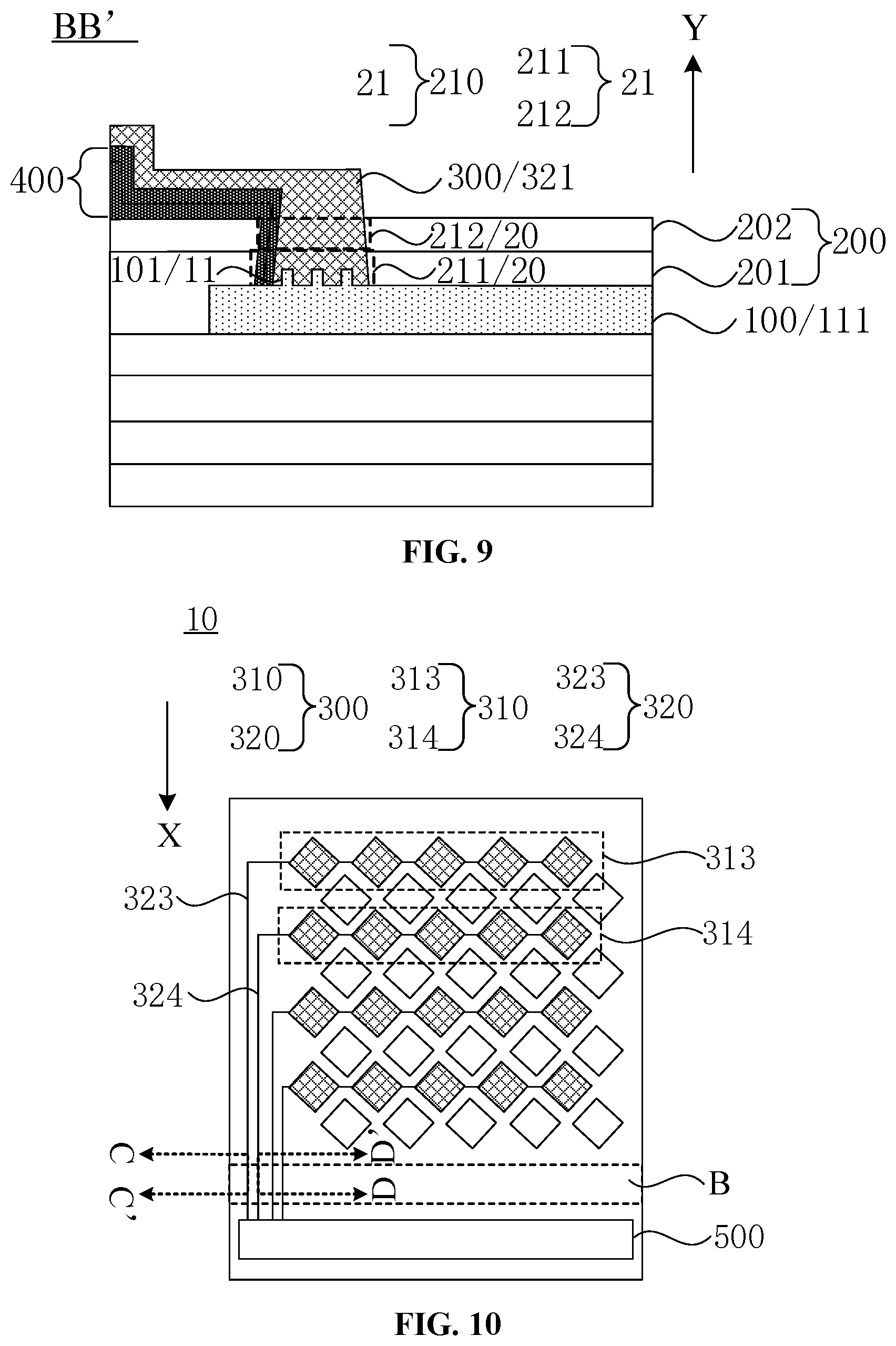Patent US12099677 Figure 5 – Touch display panel and touch display device