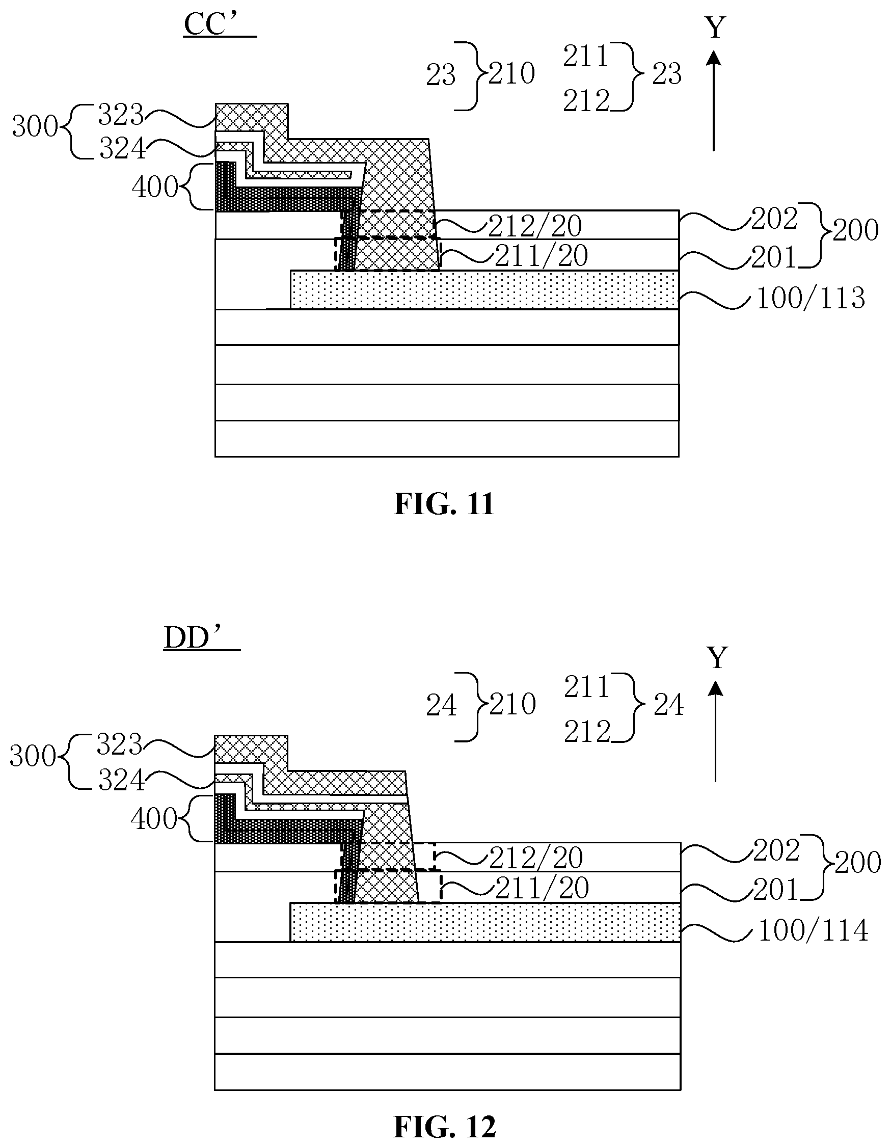 Patent US12099677 Figure 6 – Touch display panel and touch display device