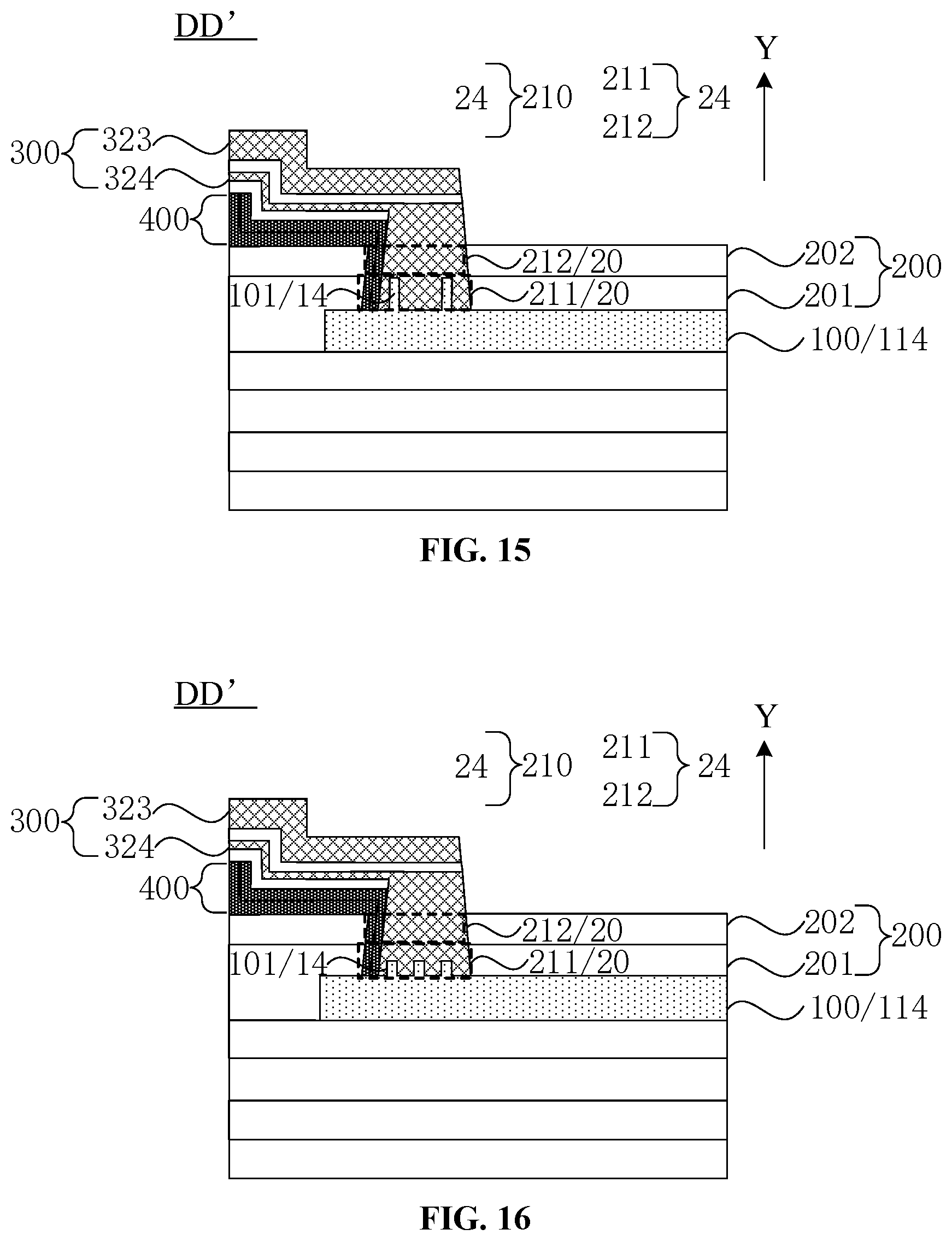 Patent US12099677 Figure 8 – Touch display panel and touch display device