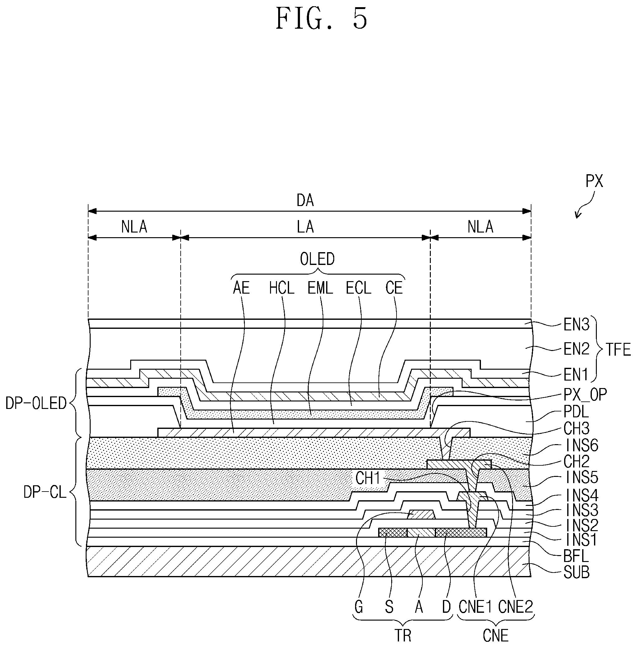 Patent US12099678 Figure 4 – Input sensing part and display device including the same