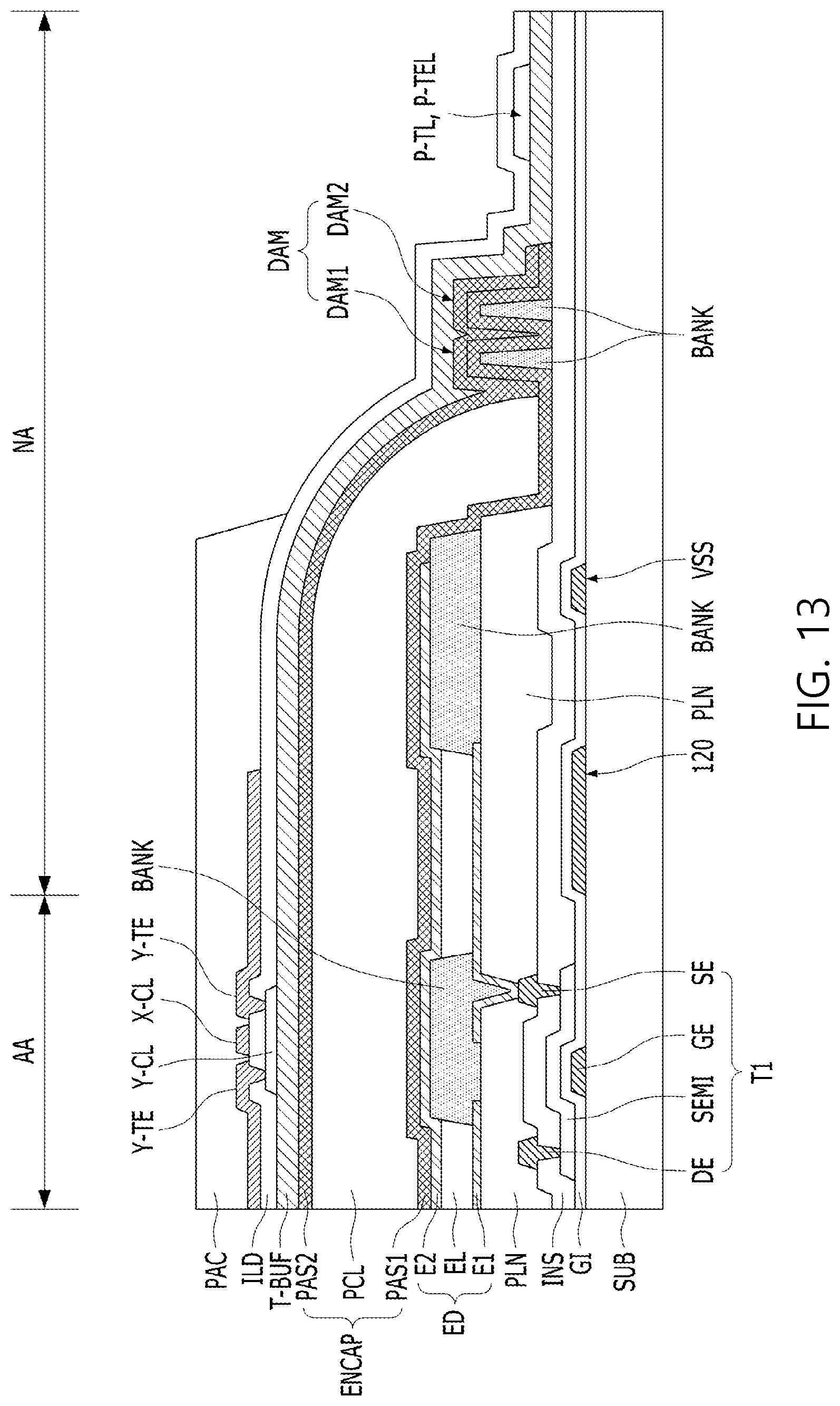 Patent US12099679 Figure 13 – Touch display device
