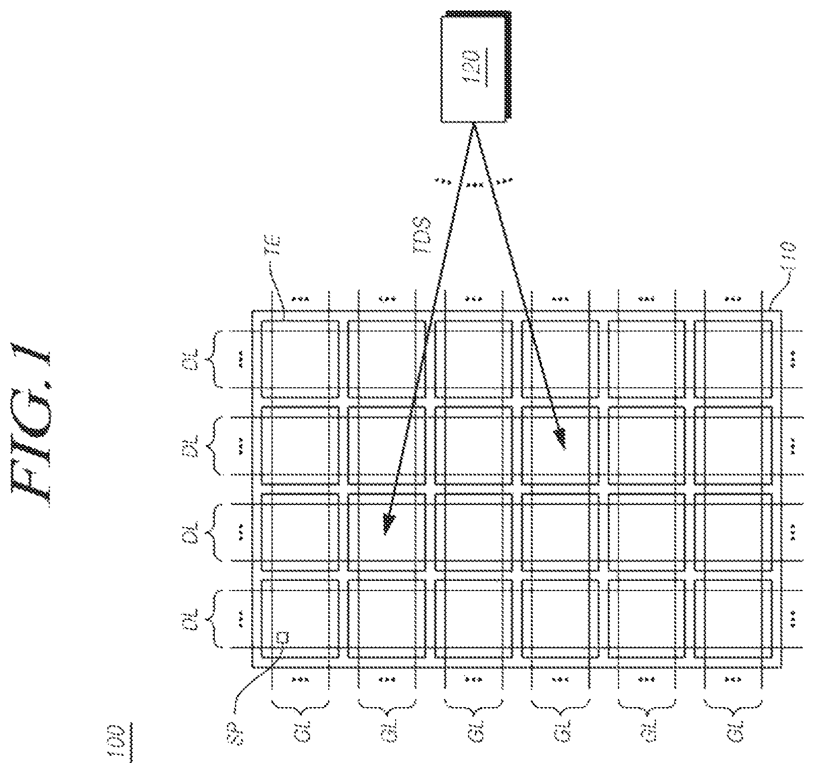 Patent US12099682 Figure 1 – Driving method, touch sensing circuit, display panel, and touch display device