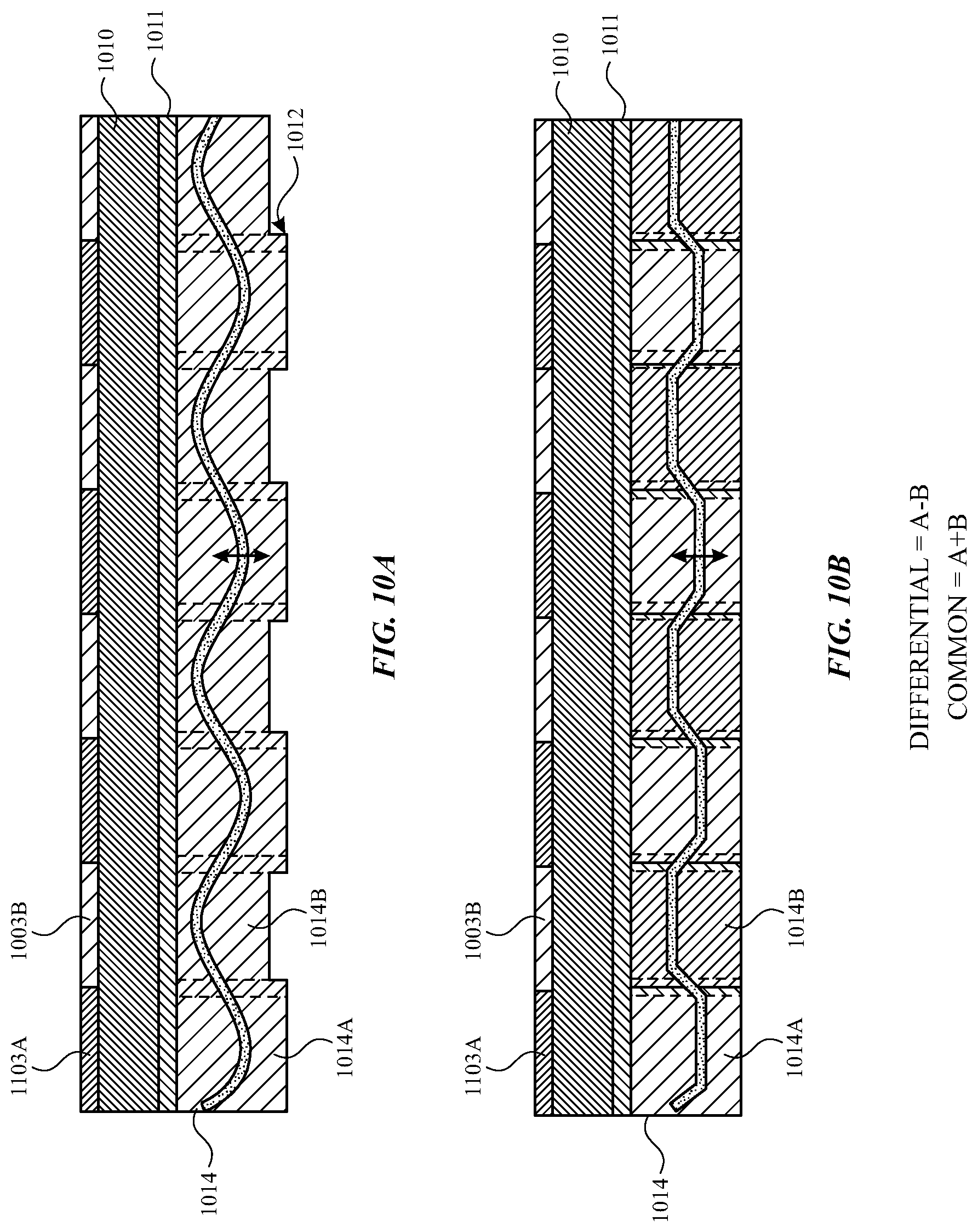 Patent US12099683 Figure 12 – Differential acoustic touch and force sensing