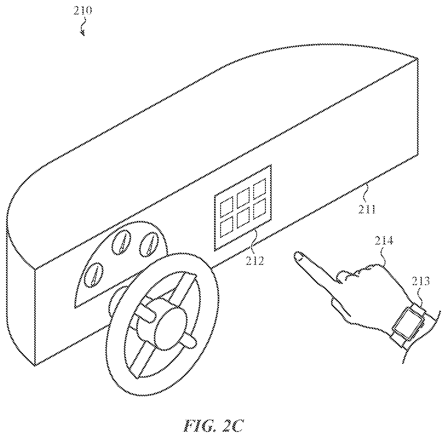 Patent US12099684 Figure 3 – Input location correction based on device motion