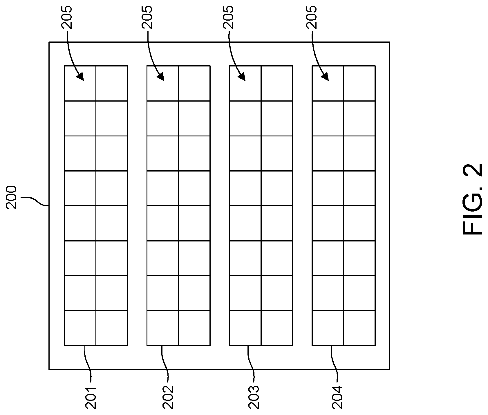 Patent US12099685 Figure 2 – Water rejection mechanism for ultrasonic touch sensors based on individually processed interfaces