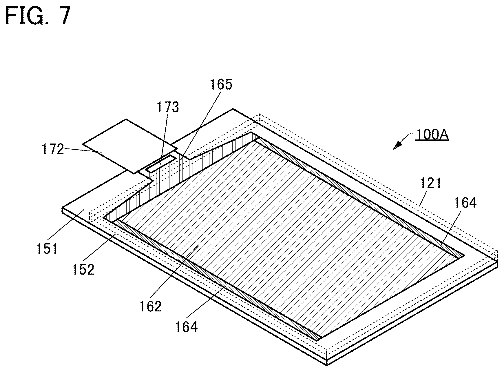 Patent US12099686 Figure 7 – Display device