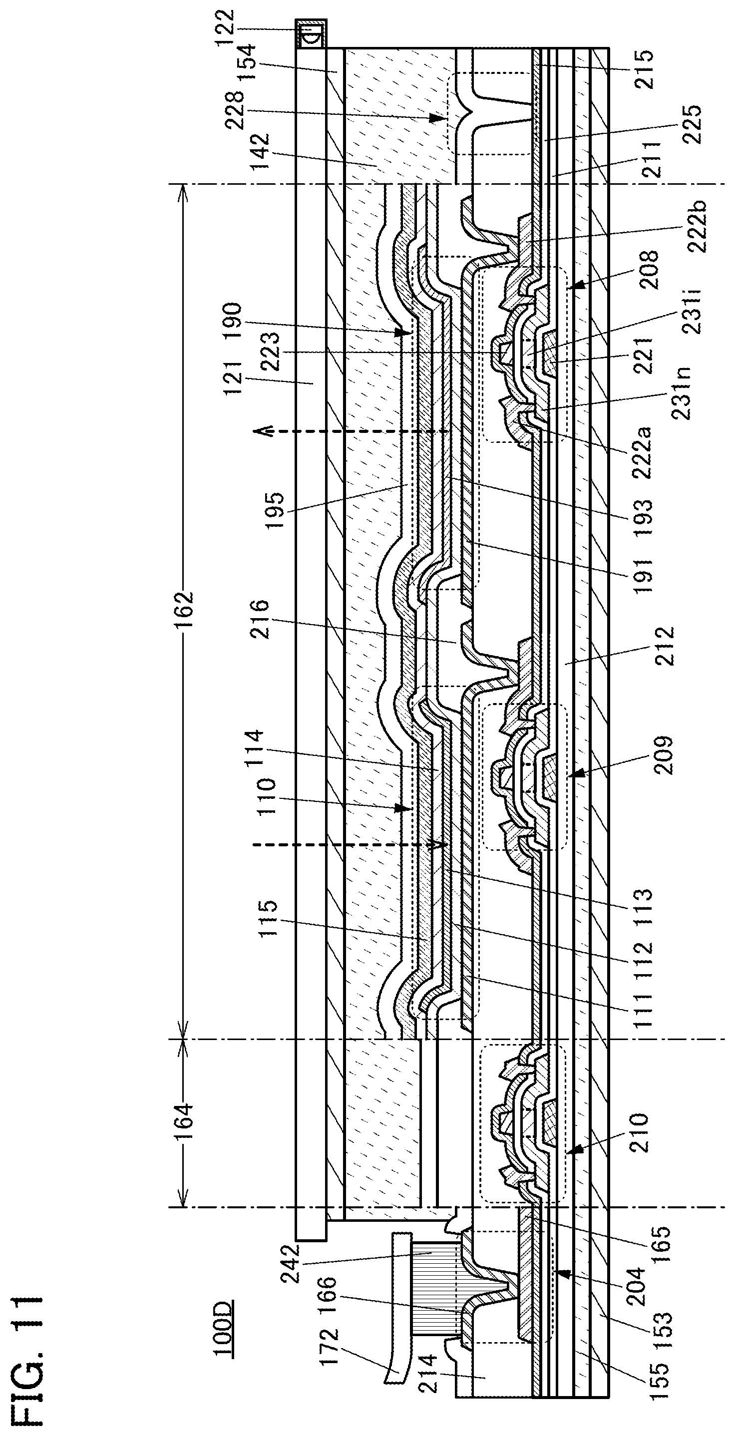 Patent US12099686 Figure 11 – Display device