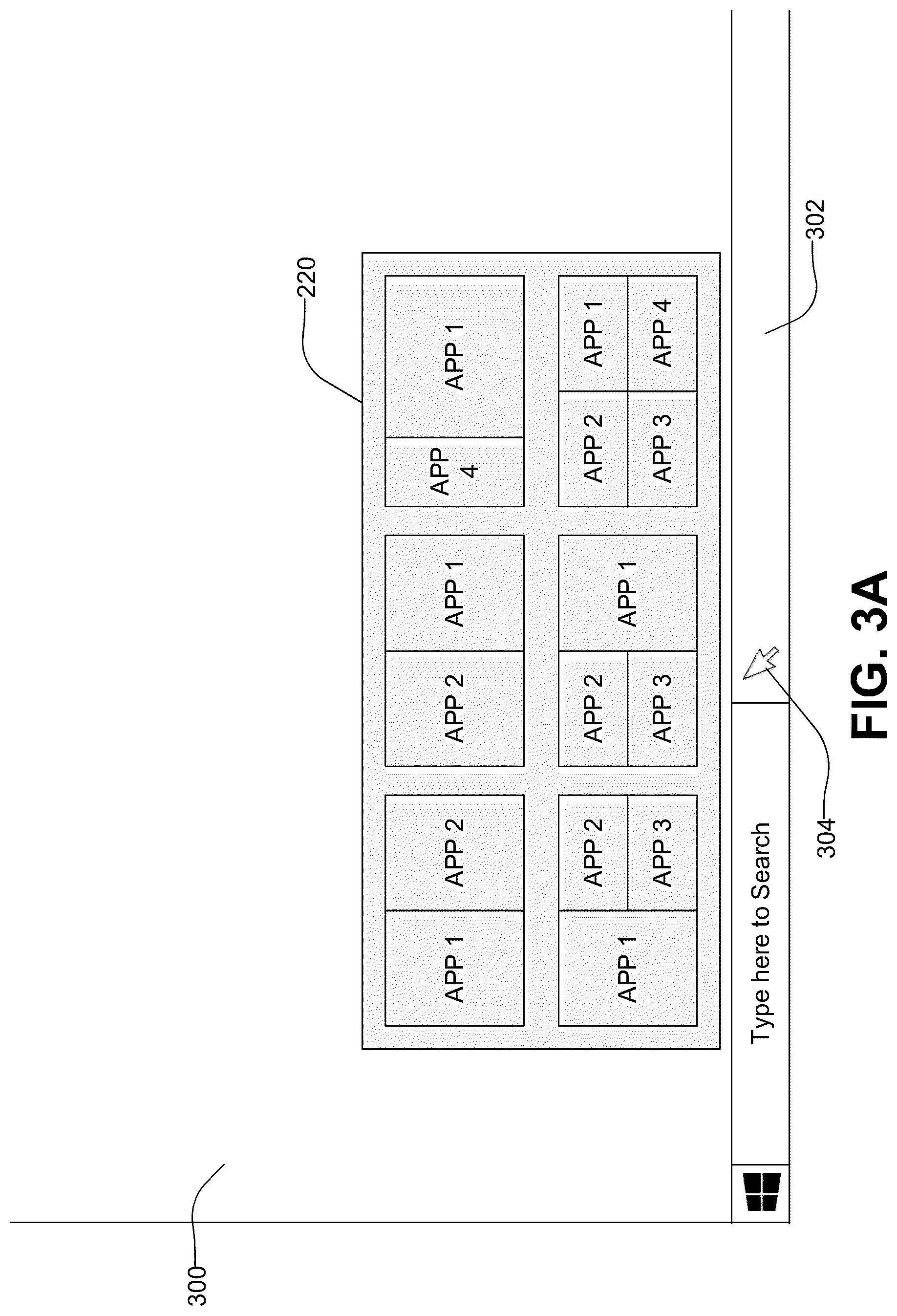 Patent US12099688 Figure 4 – Automated on-screen windows arrangements