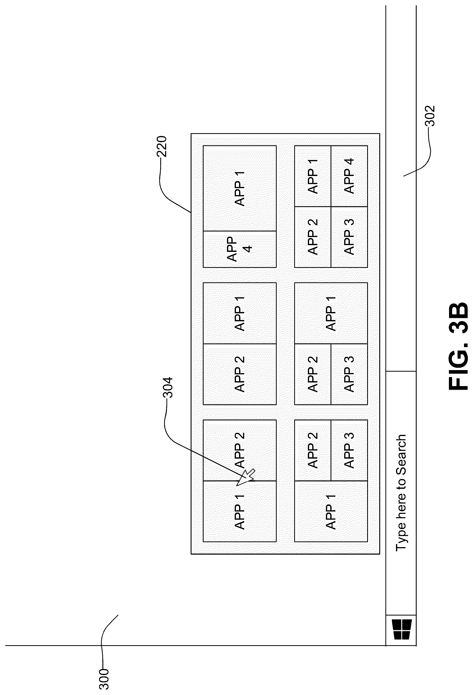 Patent US12099688 Figure 5 – Automated on-screen windows arrangements