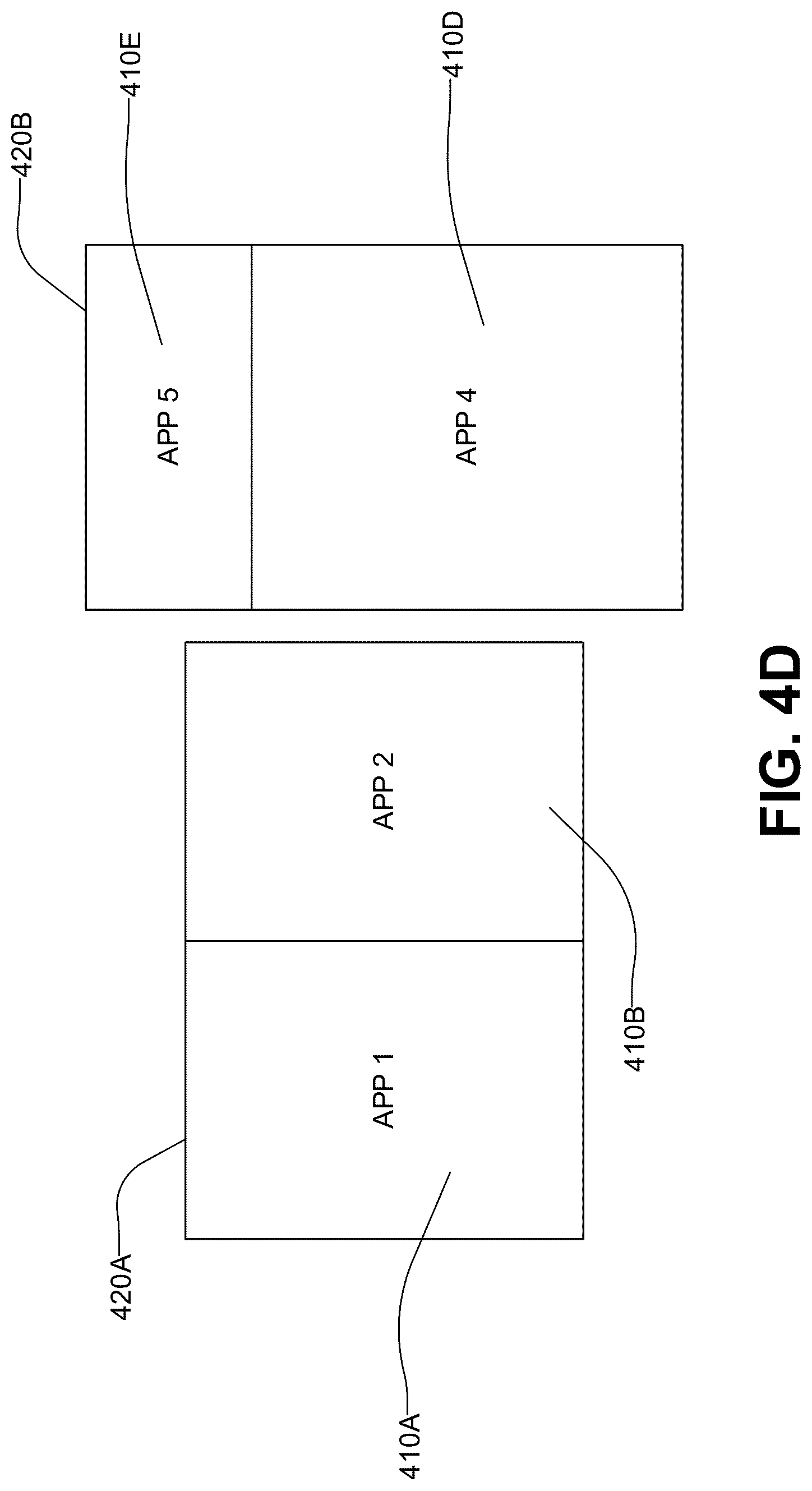 Patent US12099688 Figure 8 – Automated on-screen windows arrangements