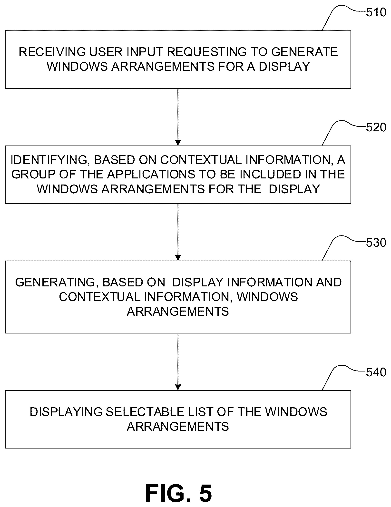 Patent US12099688 Figure 9 – Automated on-screen windows arrangements