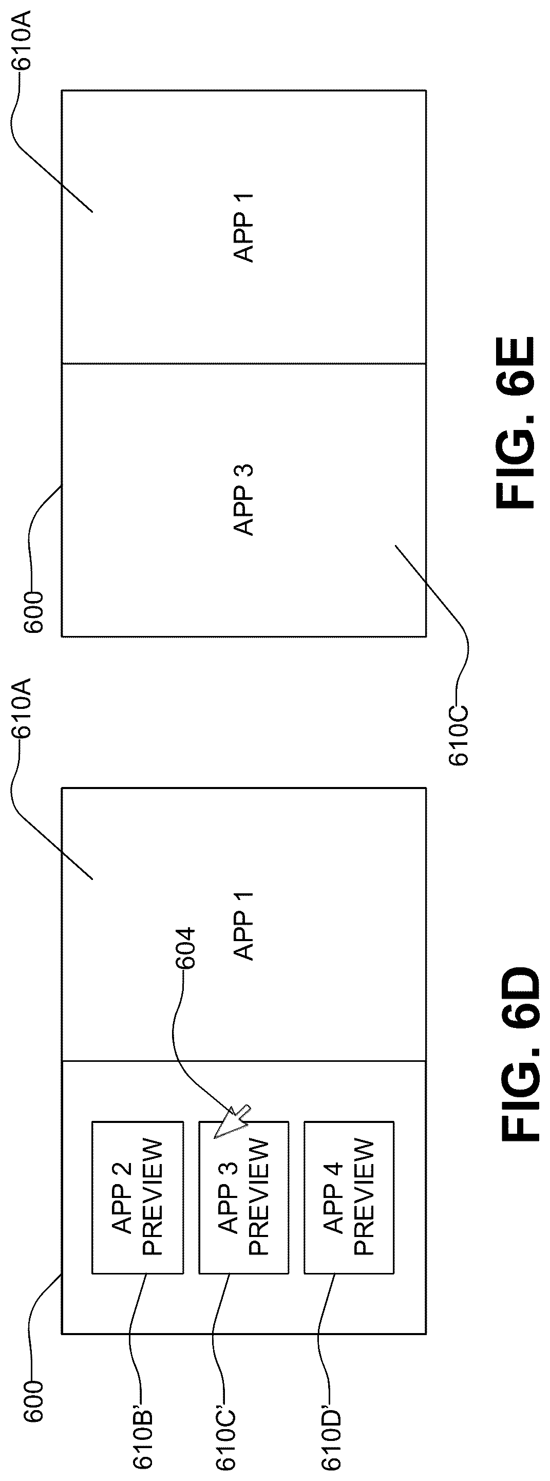 Patent US12099688 Figure 13 – Automated on-screen windows arrangements