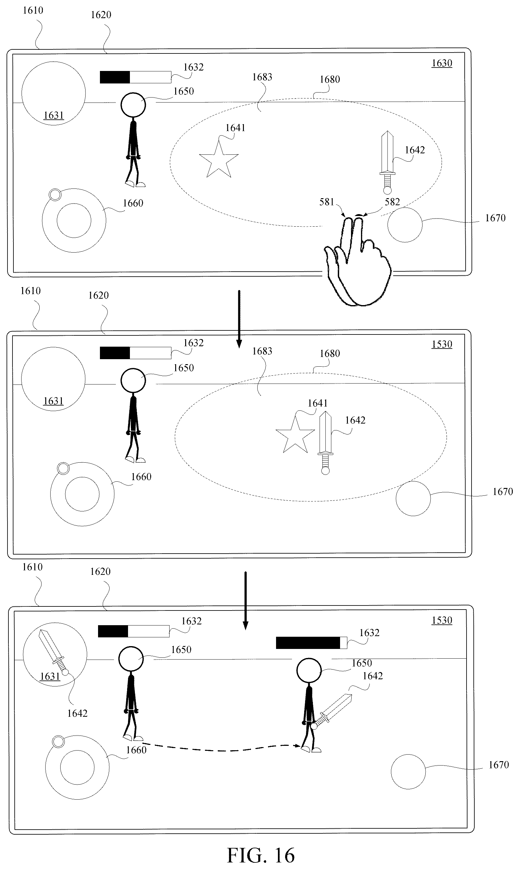 Patent US12099691 Figure 11 – Method and apparatus, computer device, and storage medium for picking up a virtual item in a virtual environment