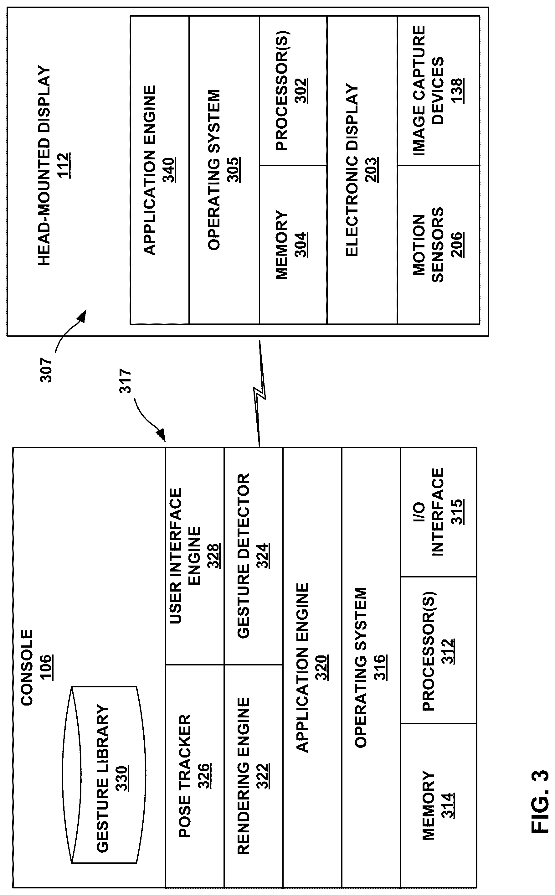 Patent US12099693 Figure 4 – Detecting input in artificial reality systems based on a pinch and pull gesture