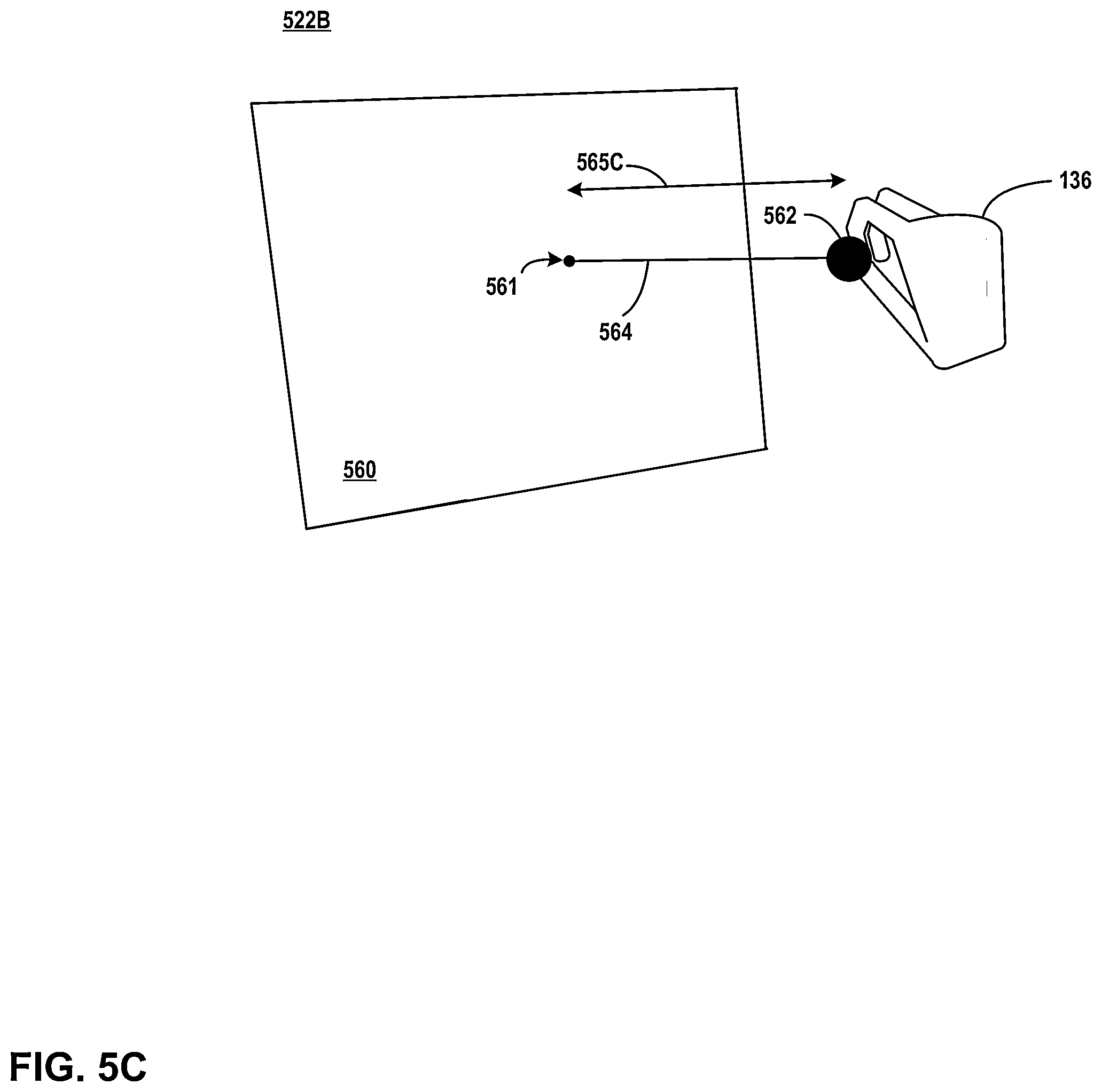 Patent US12099693 Figure 8 – Detecting input in artificial reality systems based on a pinch and pull gesture