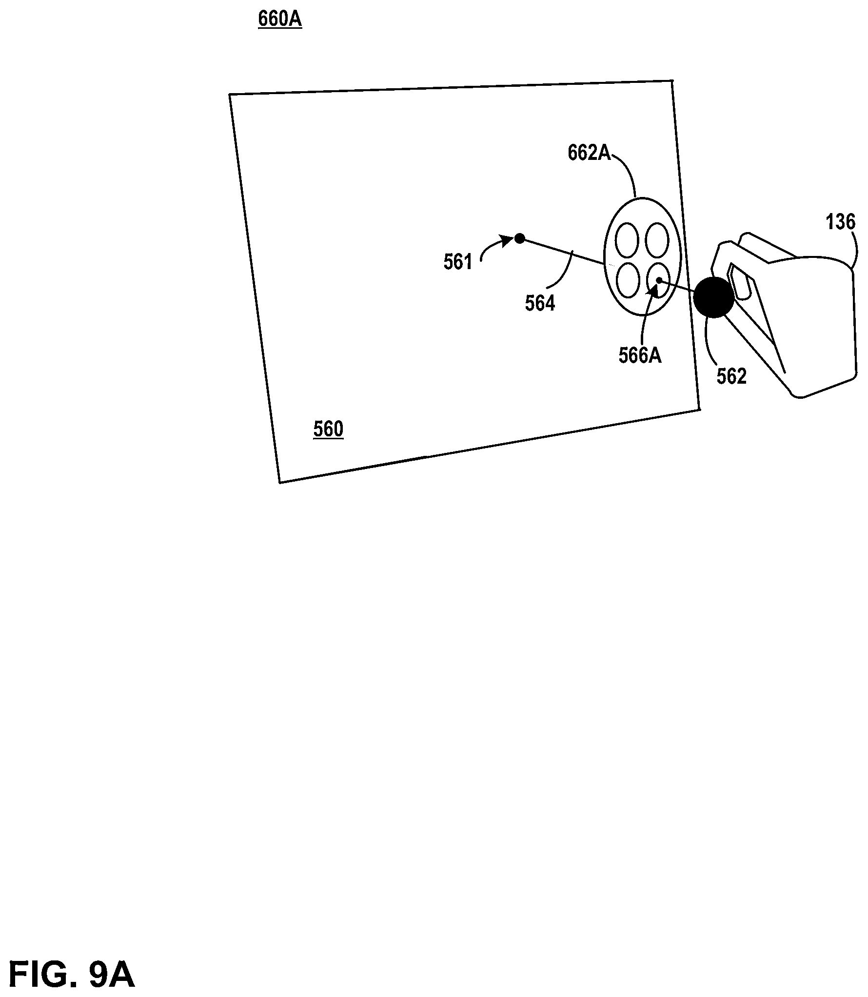 Patent US12099693 Figure 18 – Detecting input in artificial reality systems based on a pinch and pull gesture