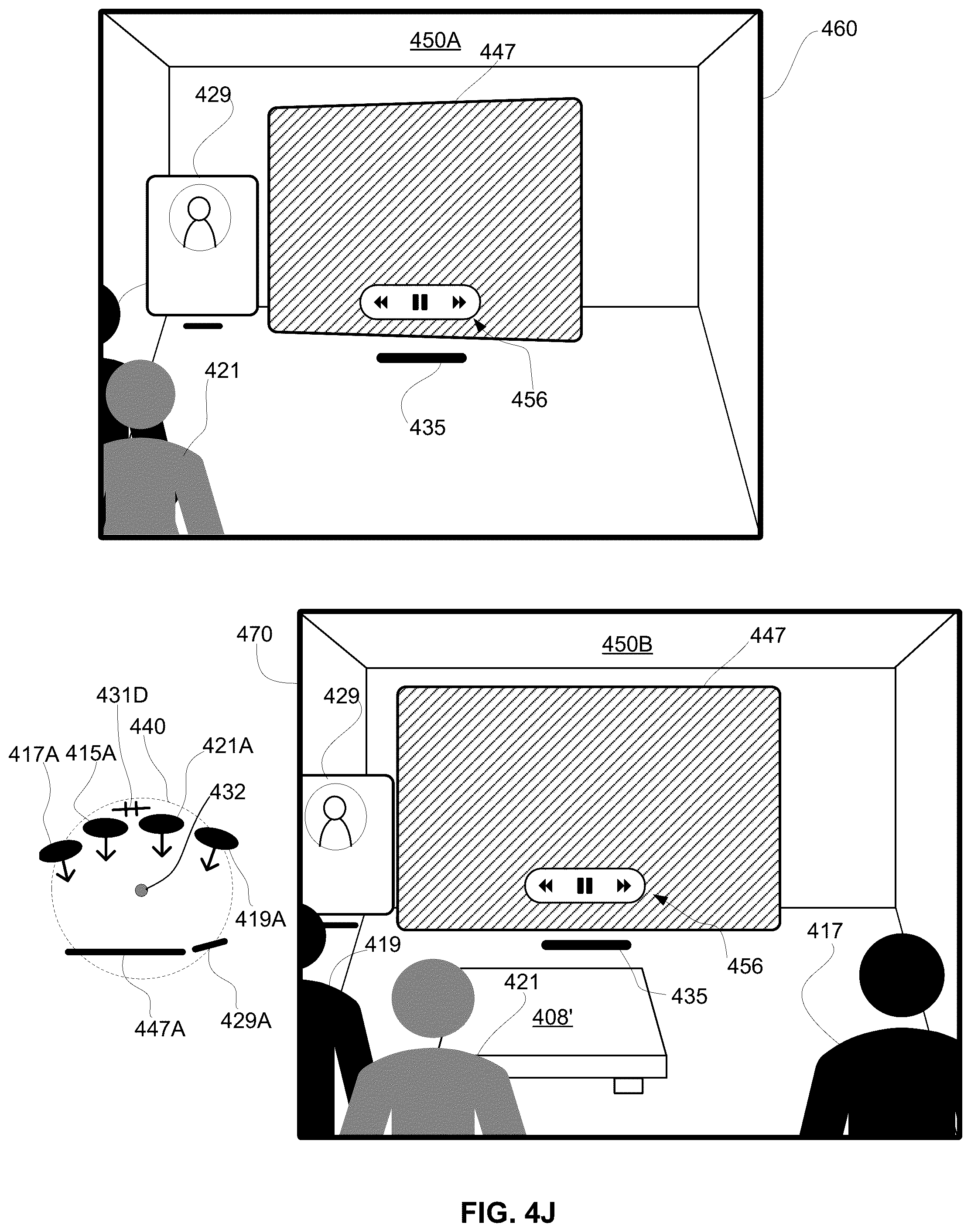 Patent US12099695 Figure 13 – Systems and methods of managing spatial groups in multi-user communication sessions