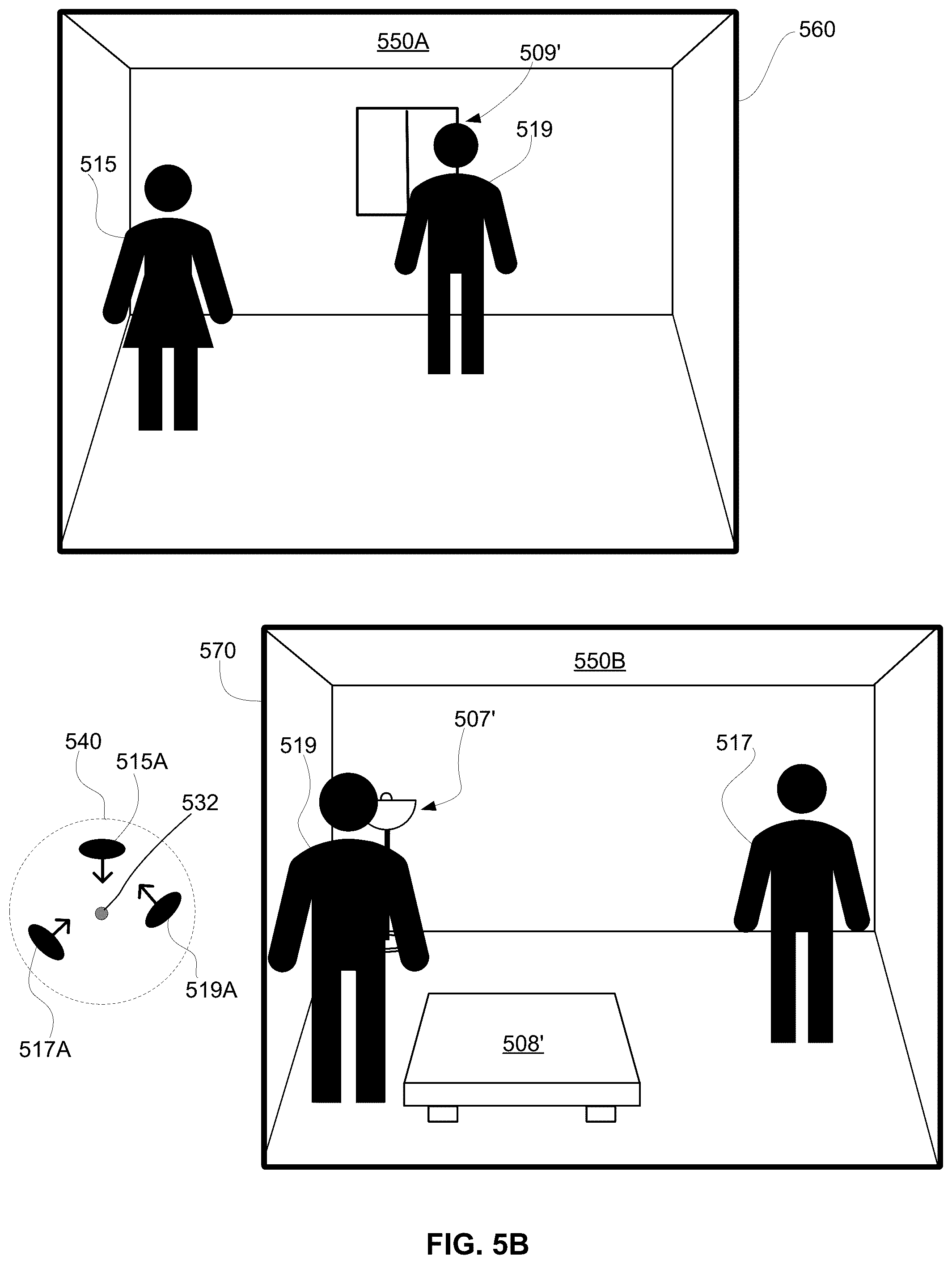 Patent US12099695 Figure 19 – Systems and methods of managing spatial groups in multi-user communication sessions
