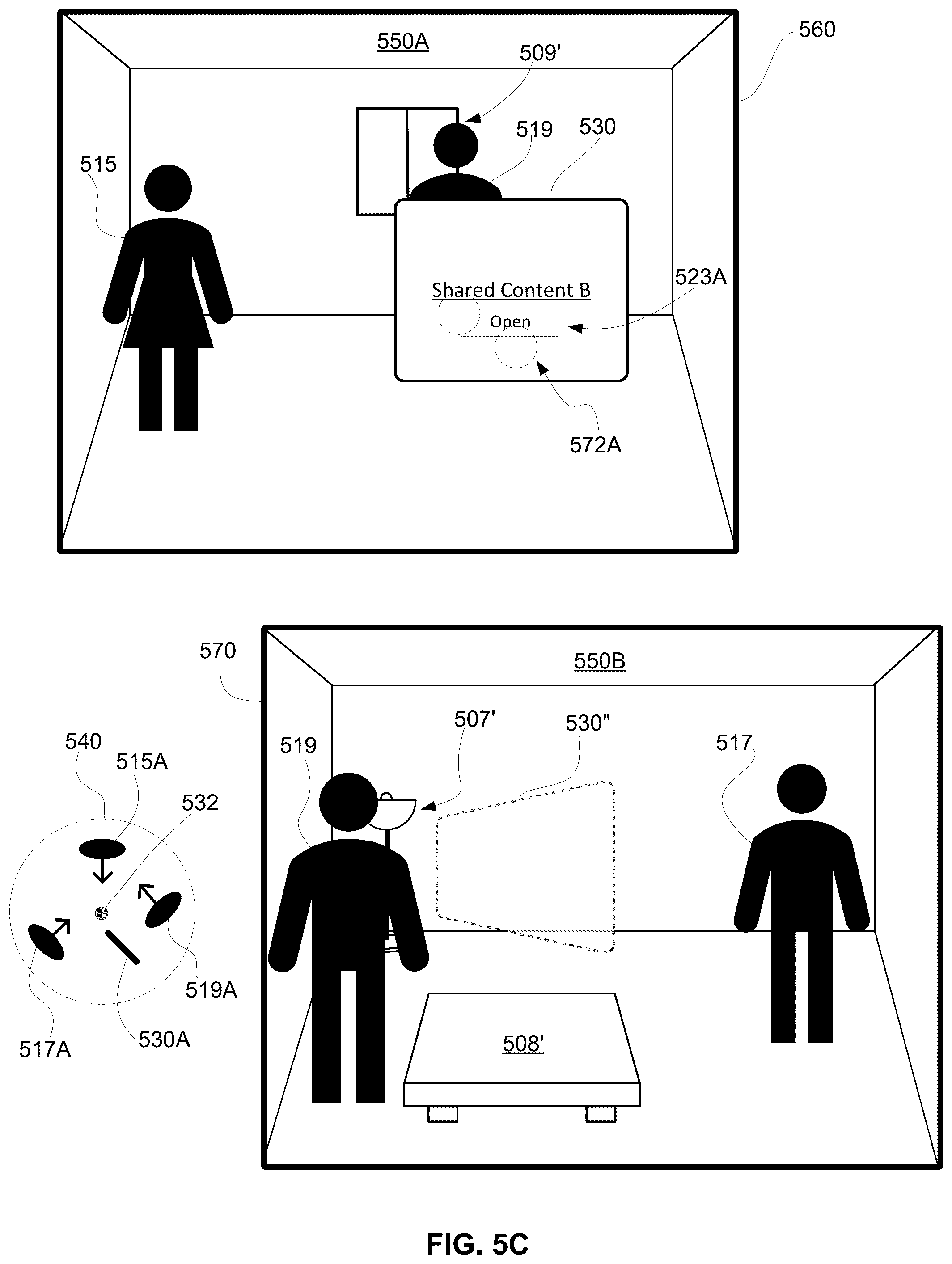 Patent US12099695 Figure 20 – Systems and methods of managing spatial groups in multi-user communication sessions
